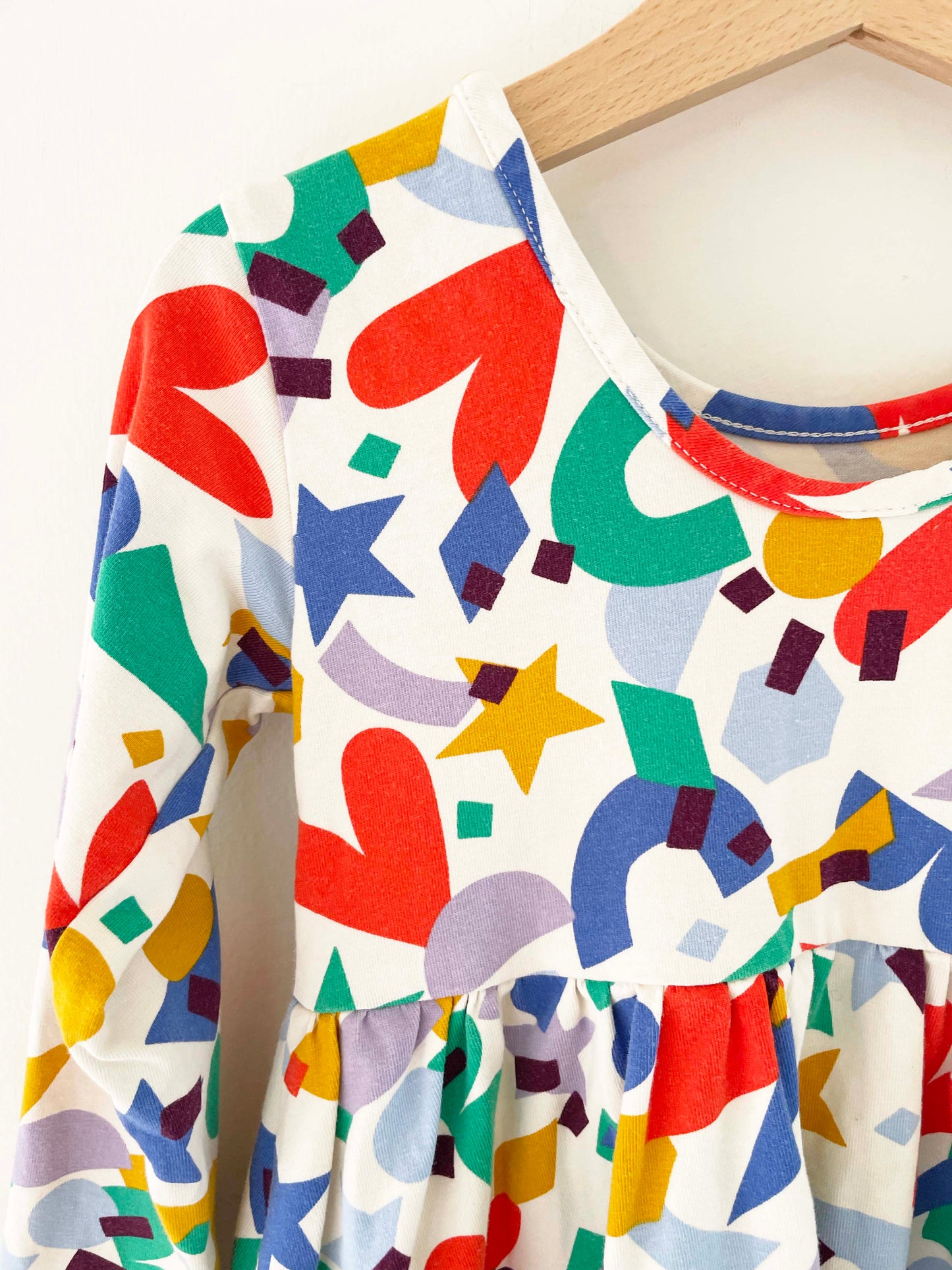 Hanna Andersson Graphic Print Dress / 4Y