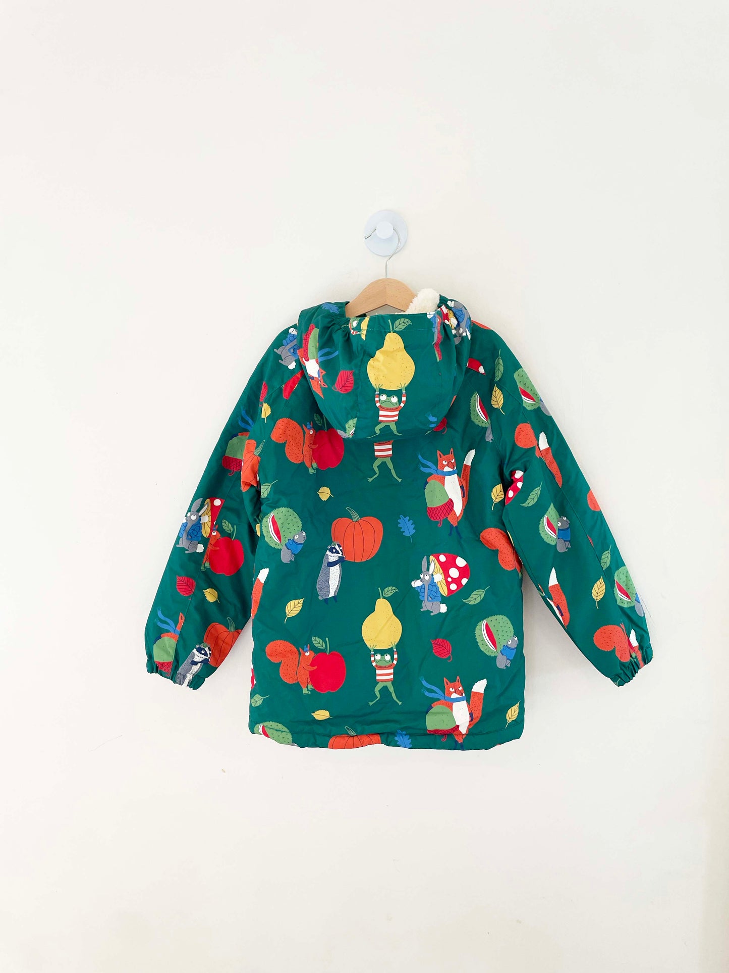 Mini Boden Animal Print Coat NWT / 8-9Y