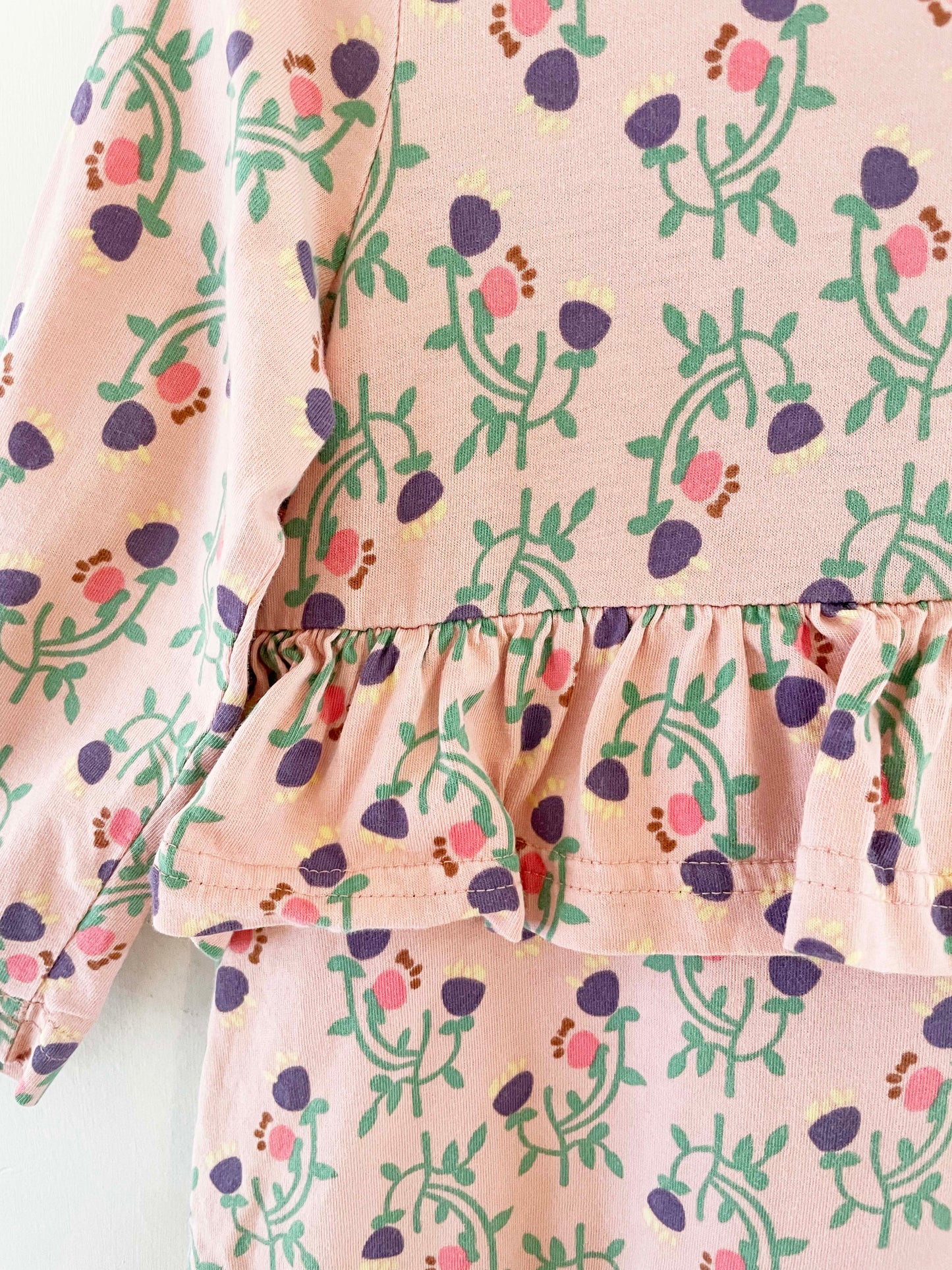 Hanna Andersson Ruffle Dress / 6-7Y