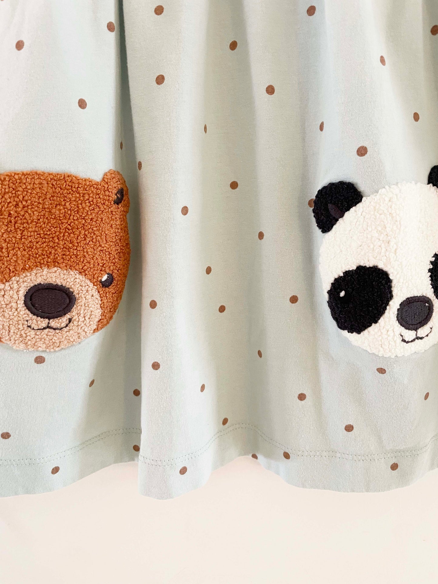 Next Bear & Panda Dress / 5-6Y