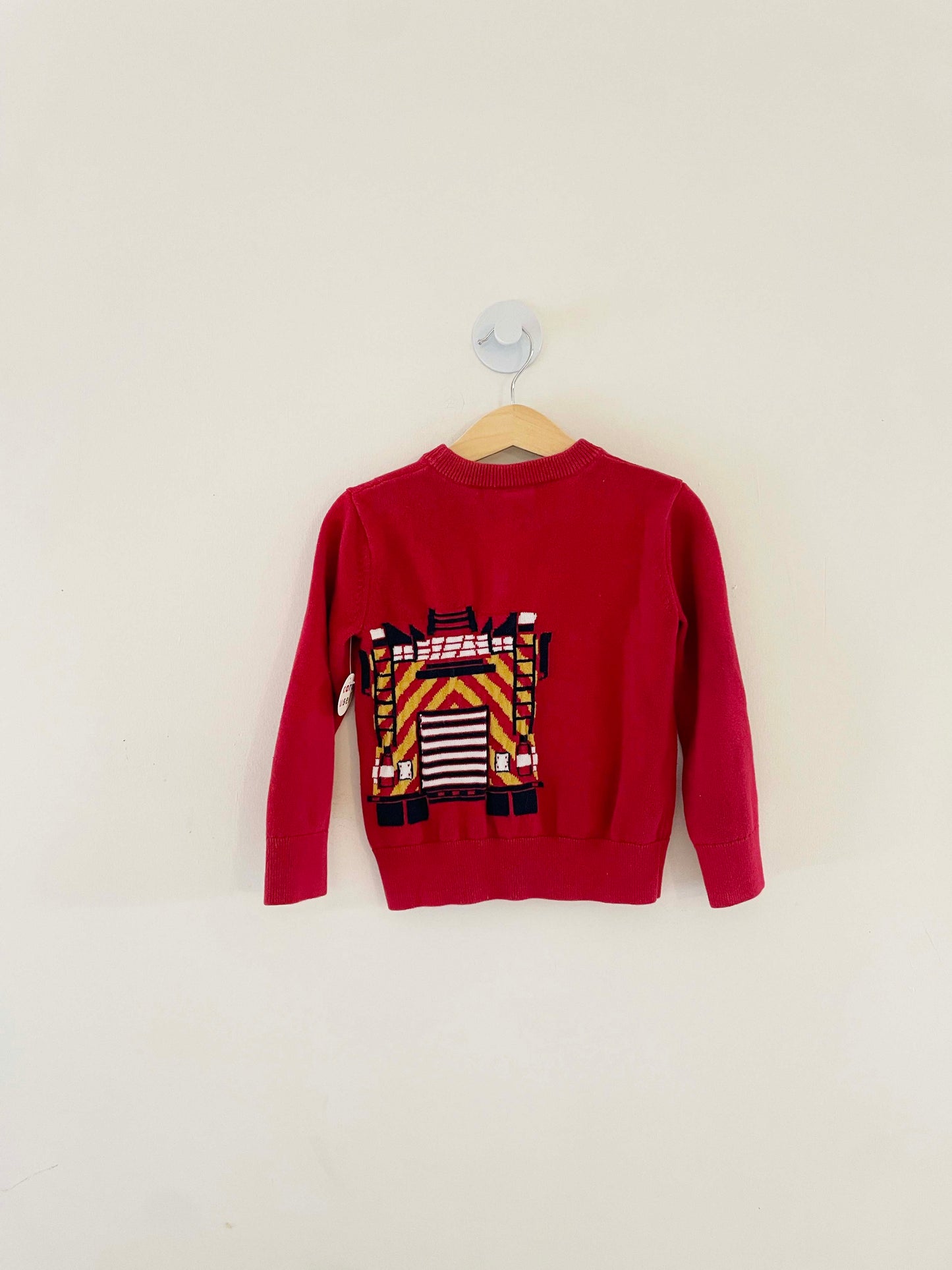 Baby Gap Fire Engine Sweater / 4Y