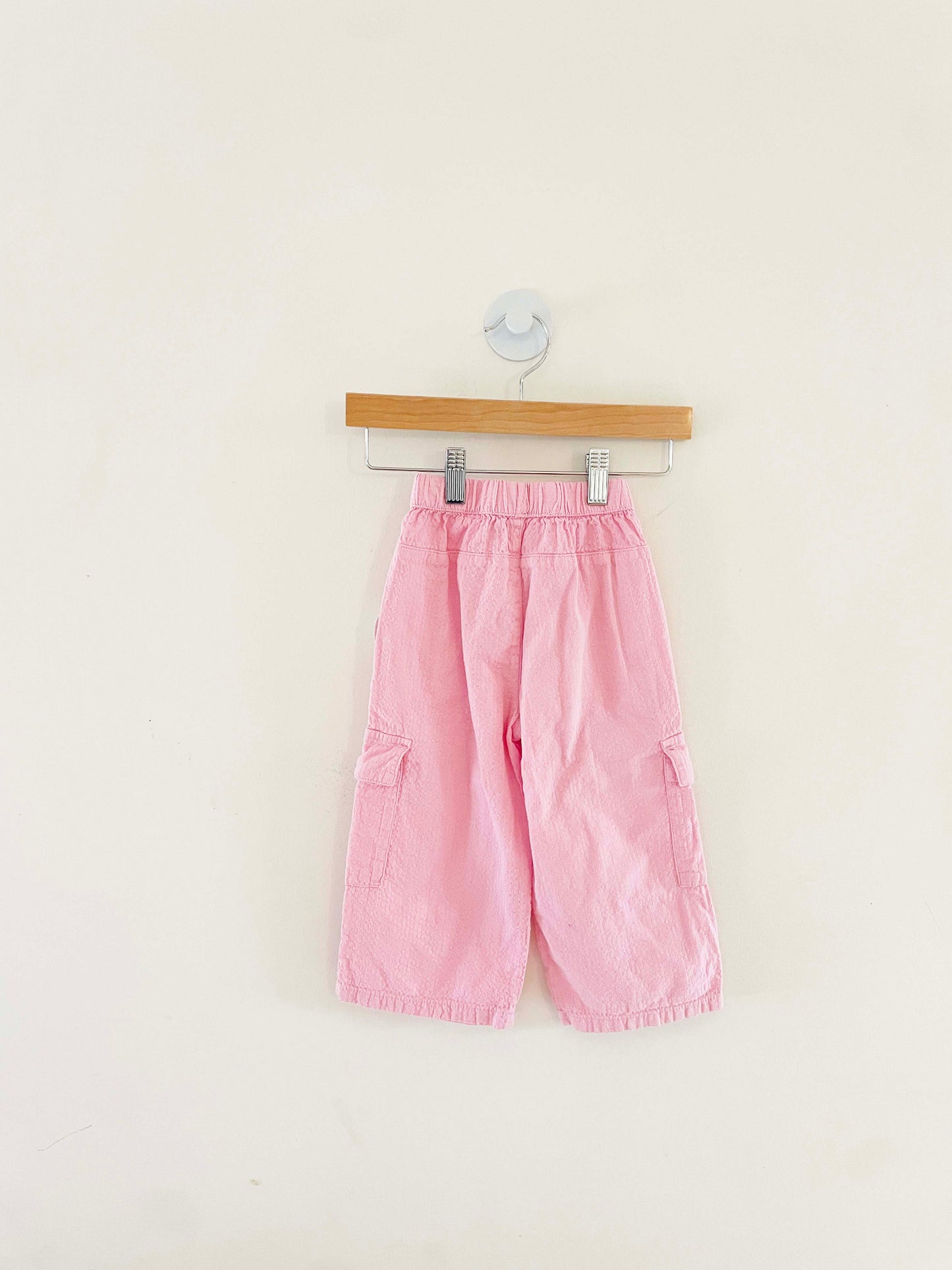 Zara Wide Leg Cargo Pants / 3Y