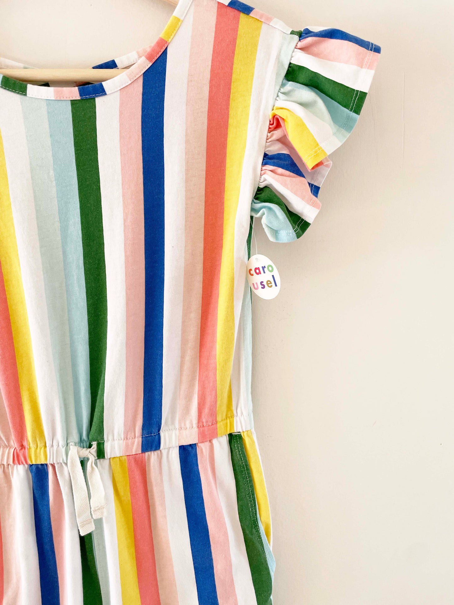 Tea Collection Striped Jumpsuit / 7Y