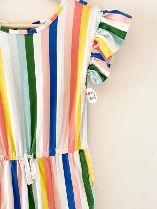 Tea Collection Striped Jumpsuit / 7Y