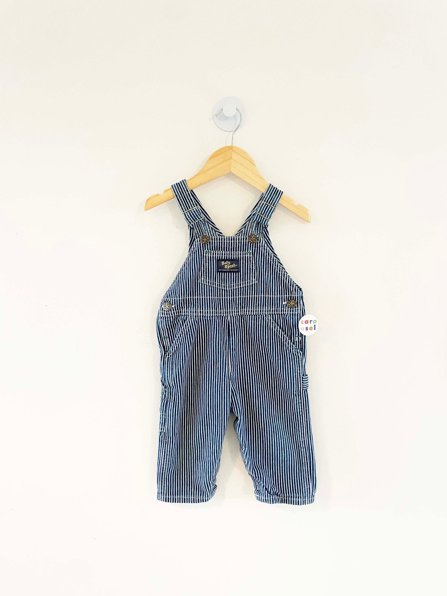 OshKosh B’Gosh Striped Overall / 12M