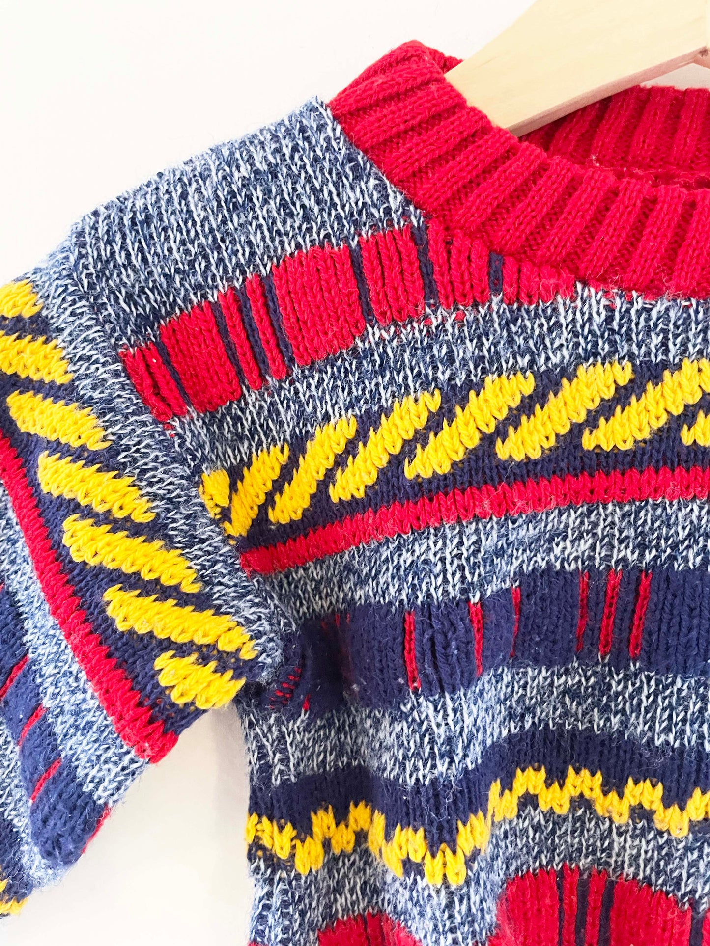 Toy Box Sweater / 12-18M