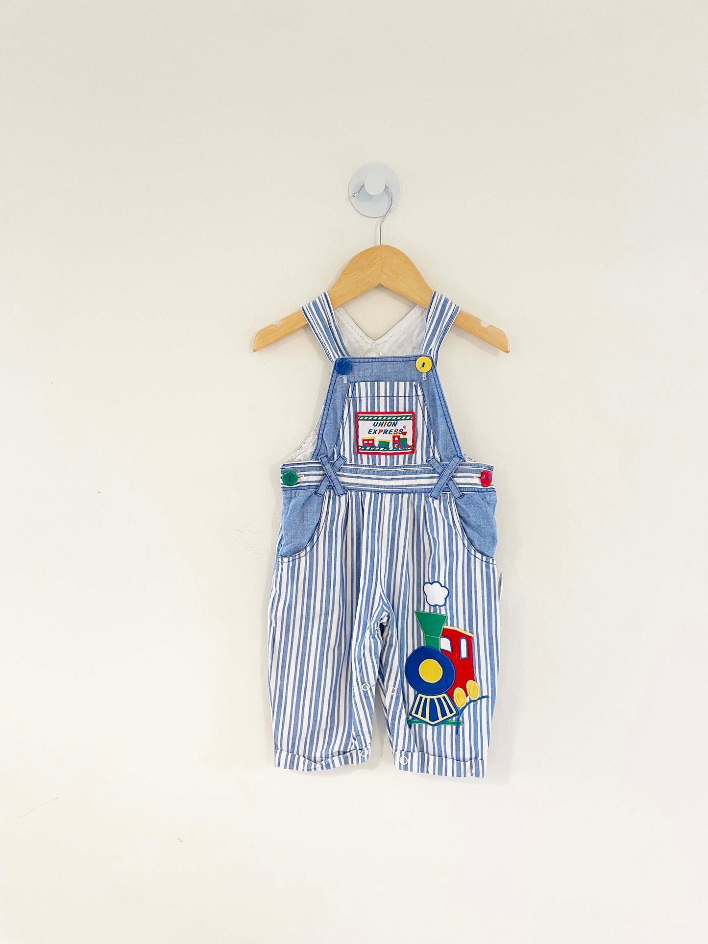 Union Express Striped Overall / 12M