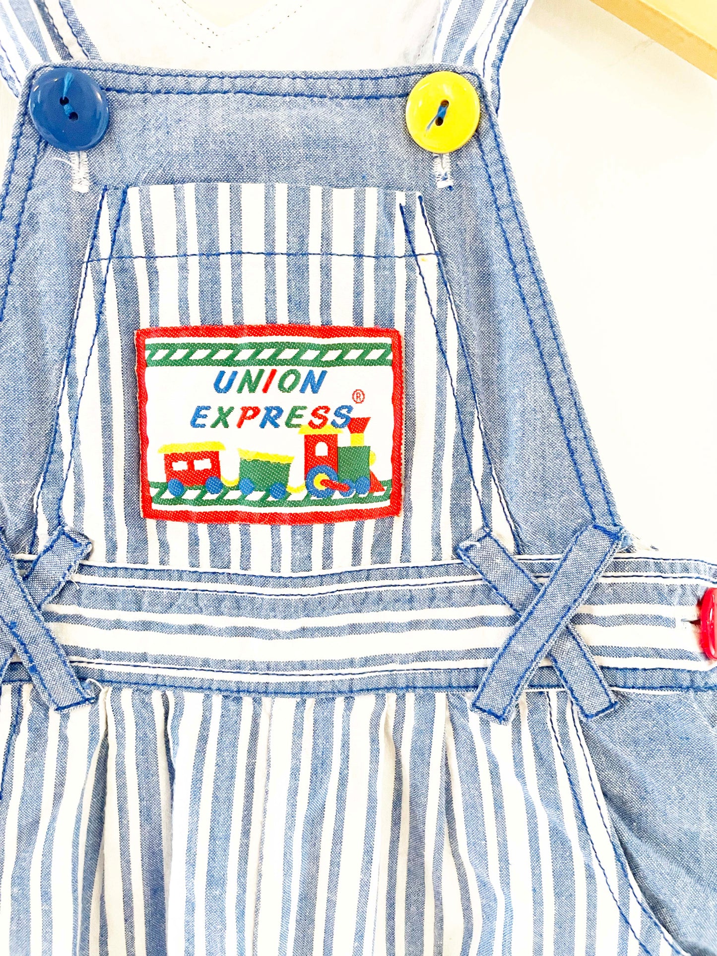 Union Express Striped Overall / 12M