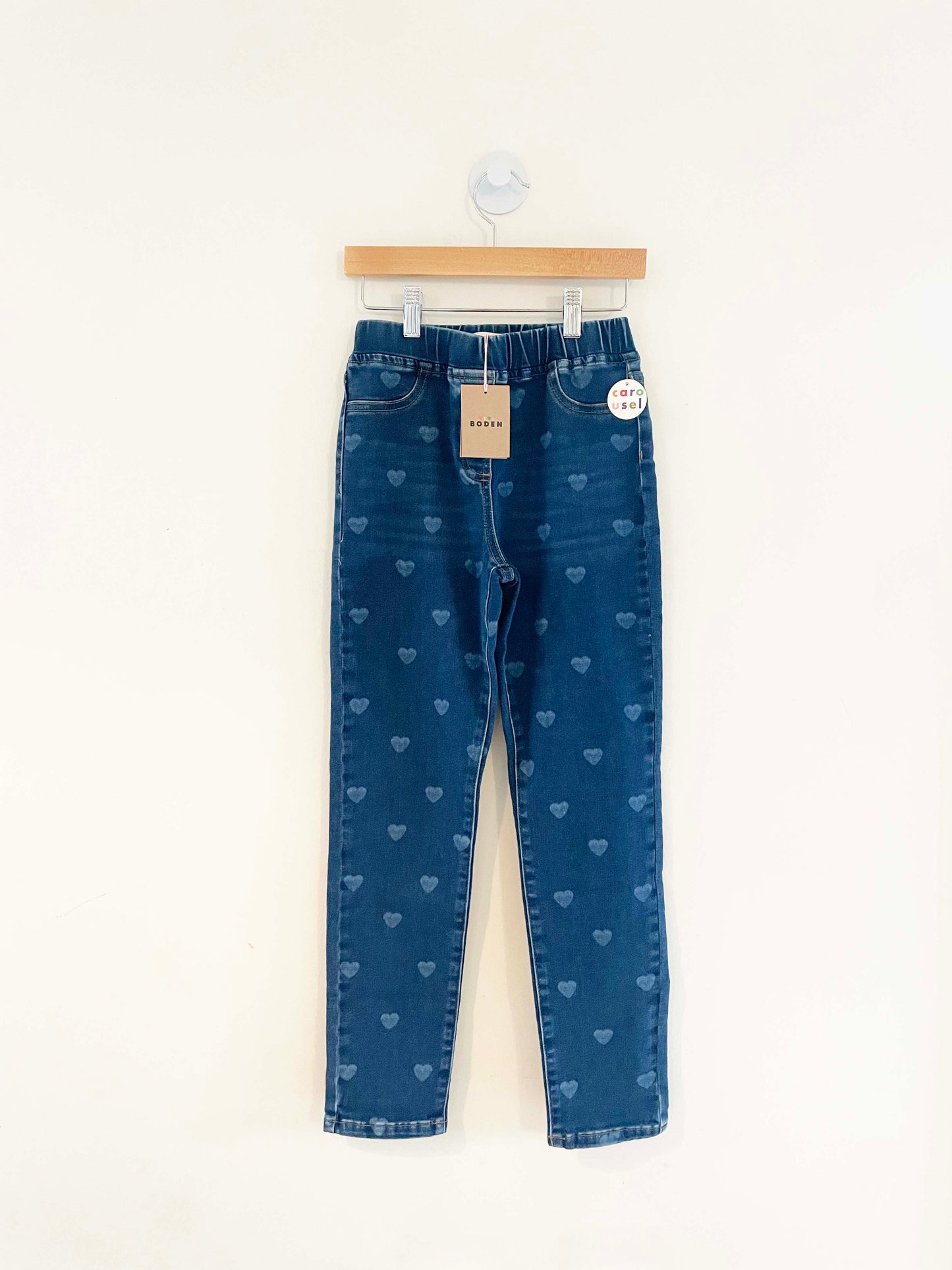 Boden Heart Jeans / 11Y