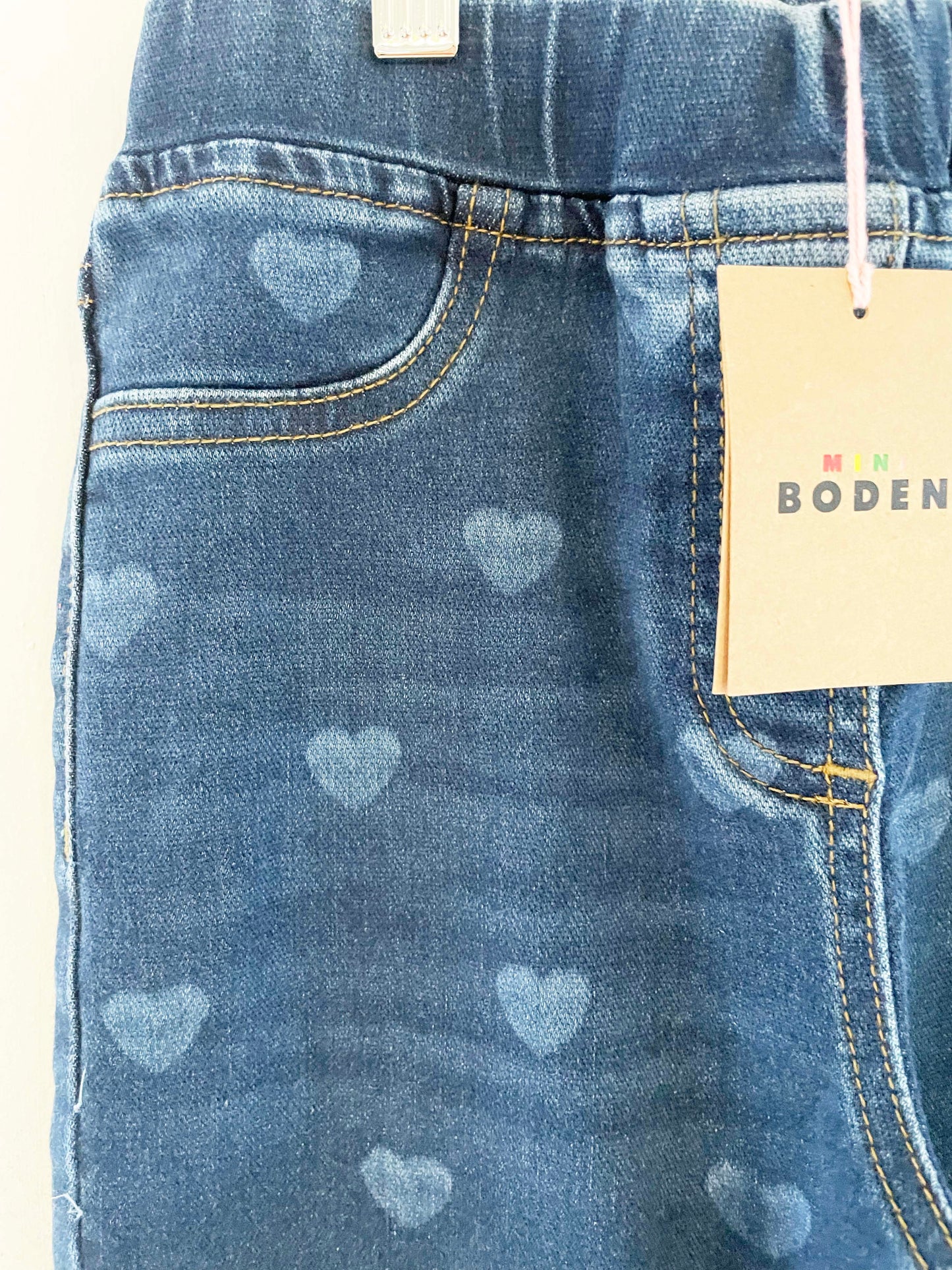 Boden Heart Jeans / 11Y