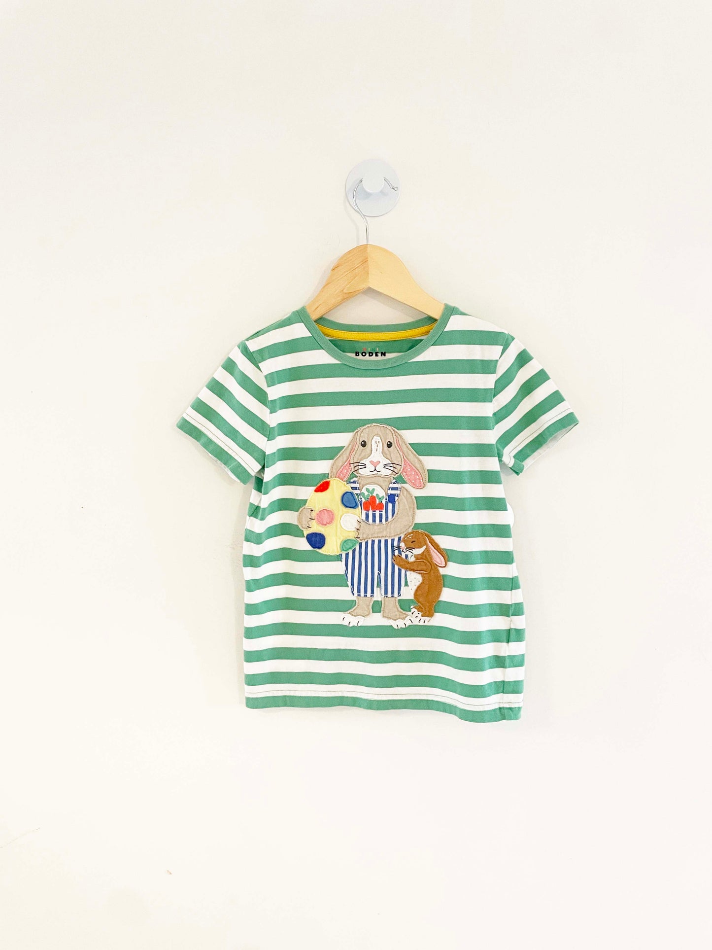 Mini Boden Bunnies Shirt / 6-7Y