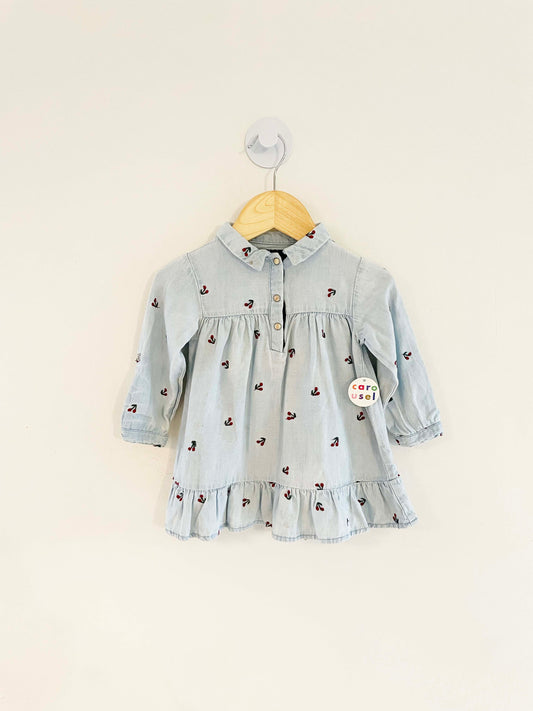 Zara Cherry Dress / 6-9M