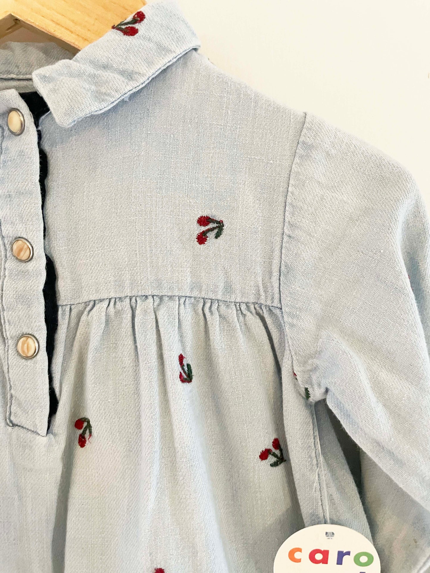 Zara Cherry Dress / 6-9M