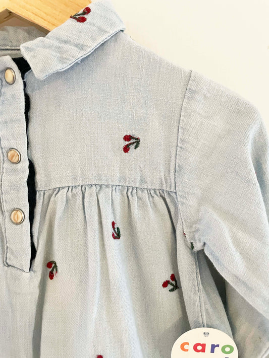 Zara Cherry Dress / 6-9M