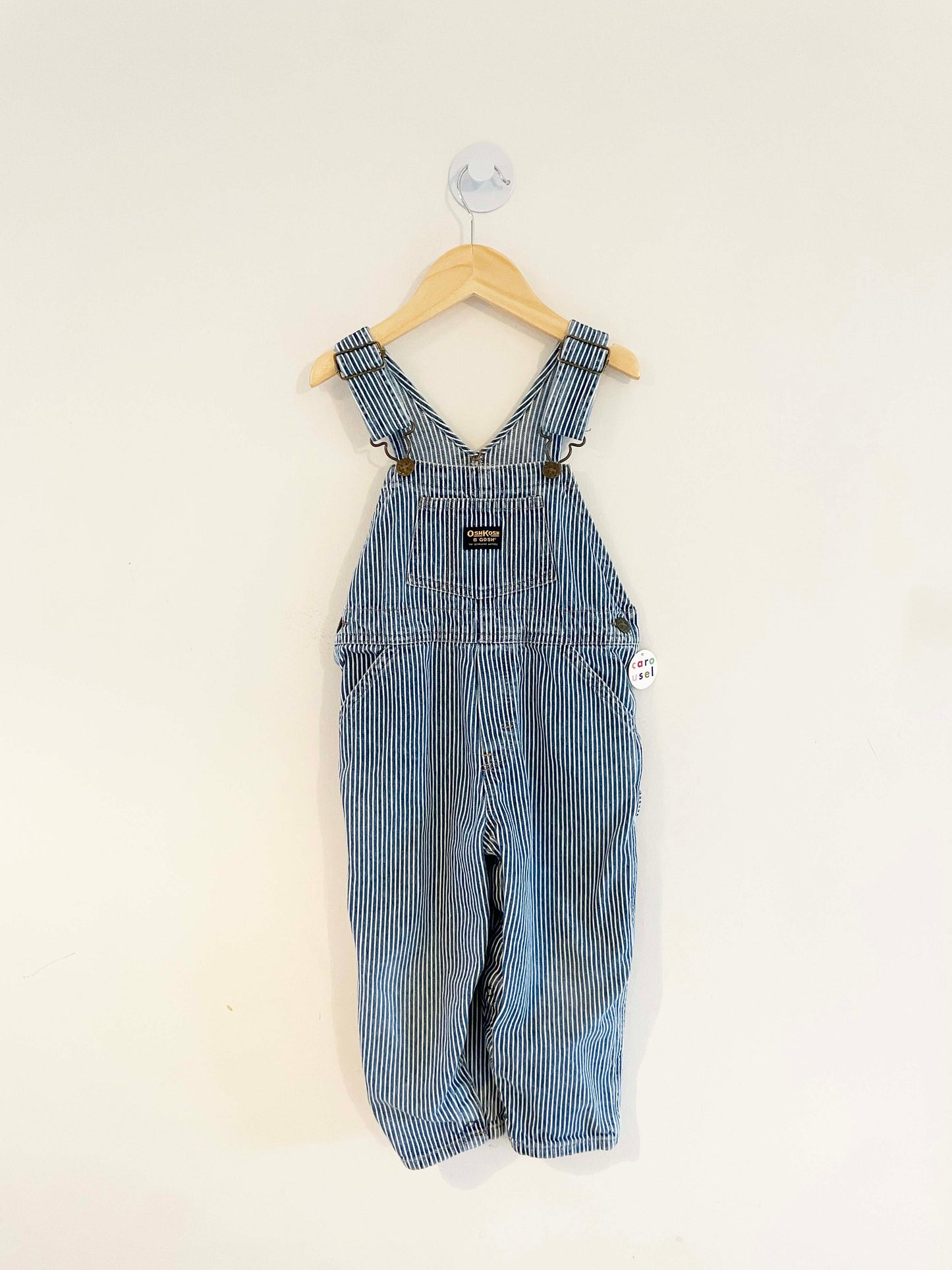 Oshkosh B’Gosh Striped Overall / 4Y