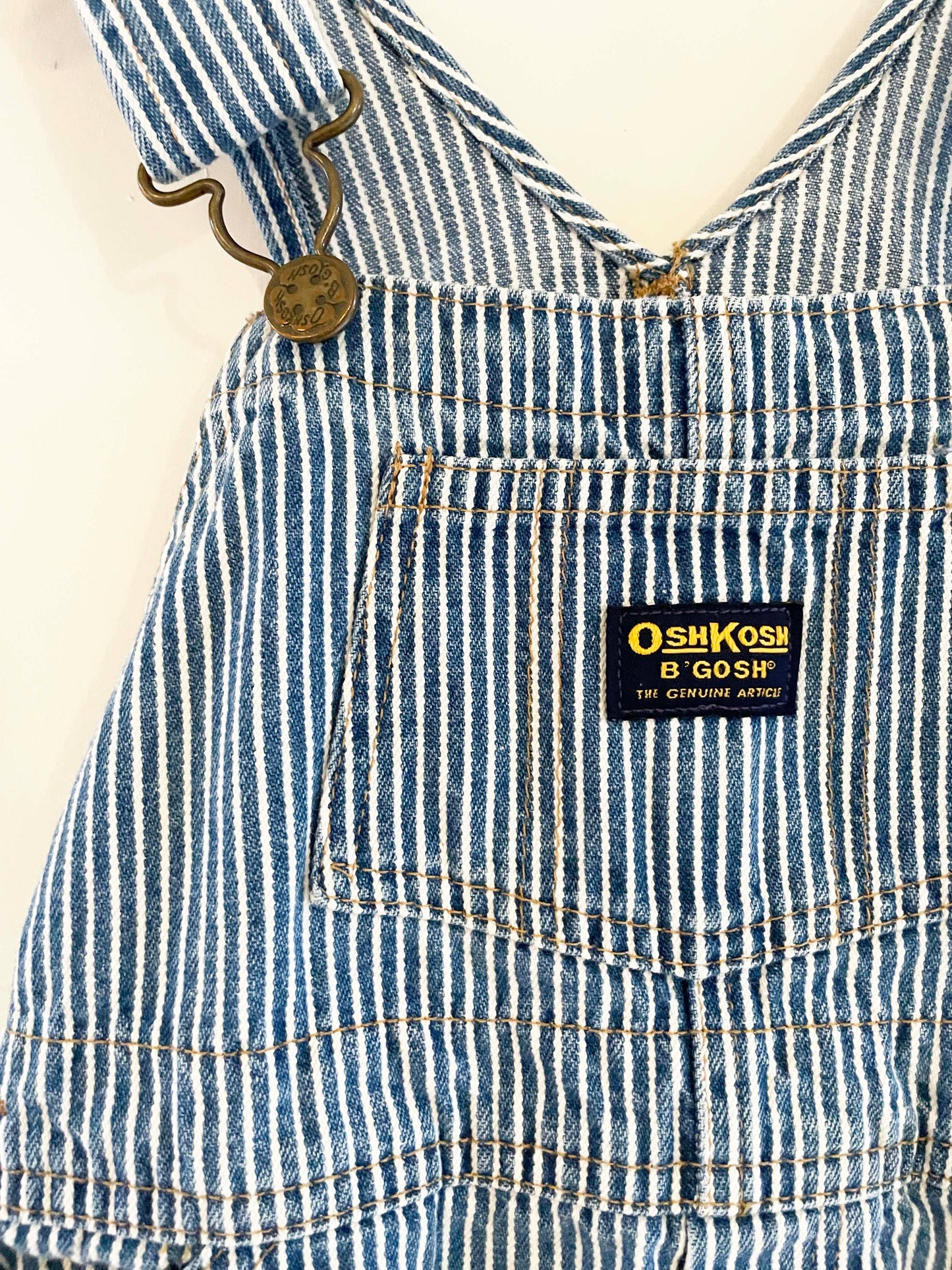 Oshkosh B’Gosh Striped Overall / 4Y