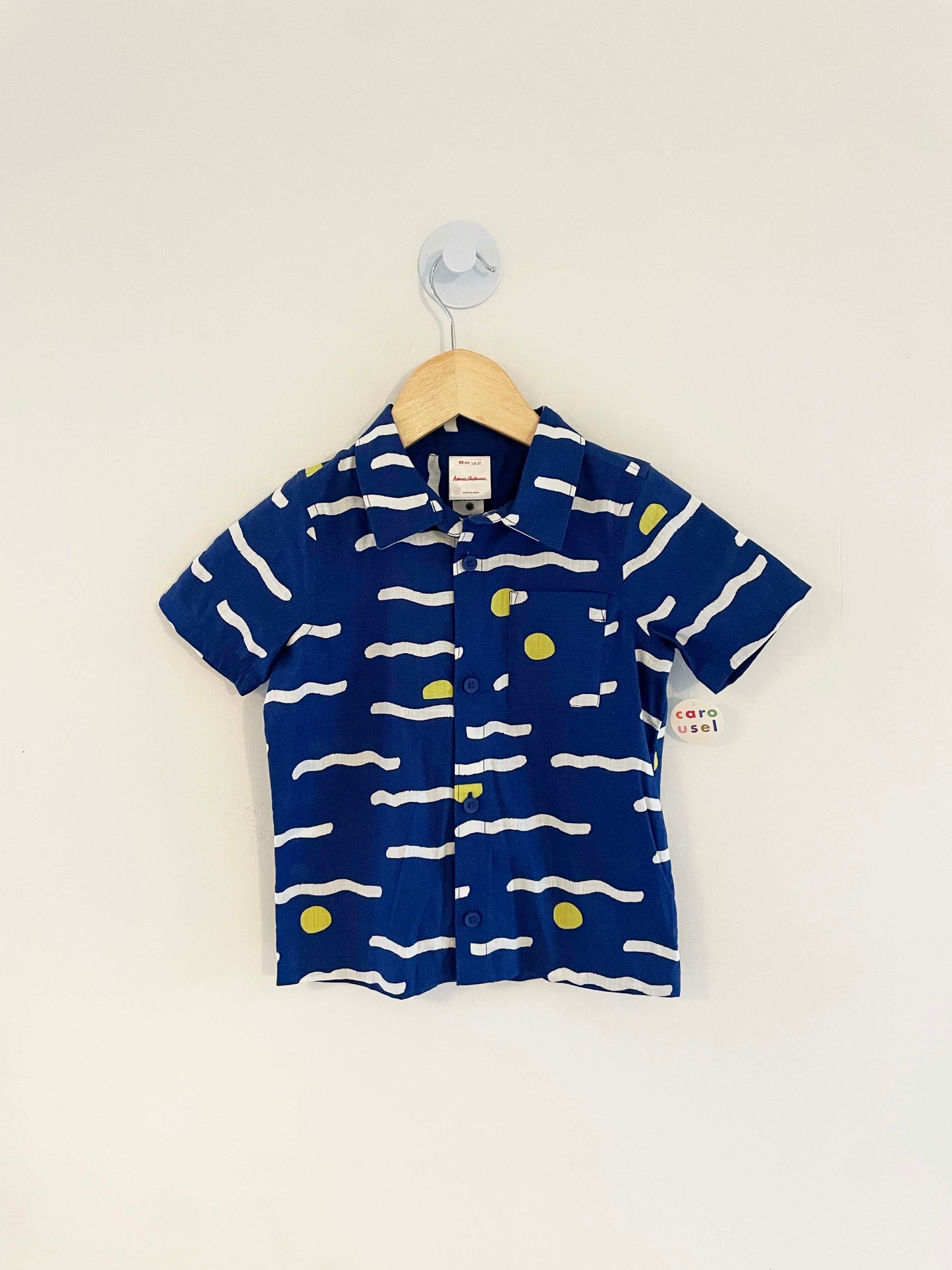 Hanna Andersson Waves 2-Piece Set / 3Y