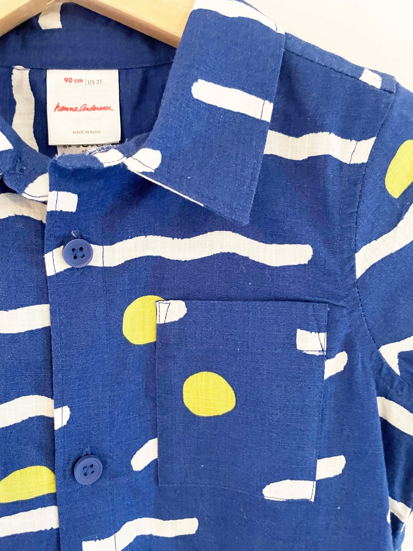 Hanna Andersson Waves 2-Piece Set / 3Y