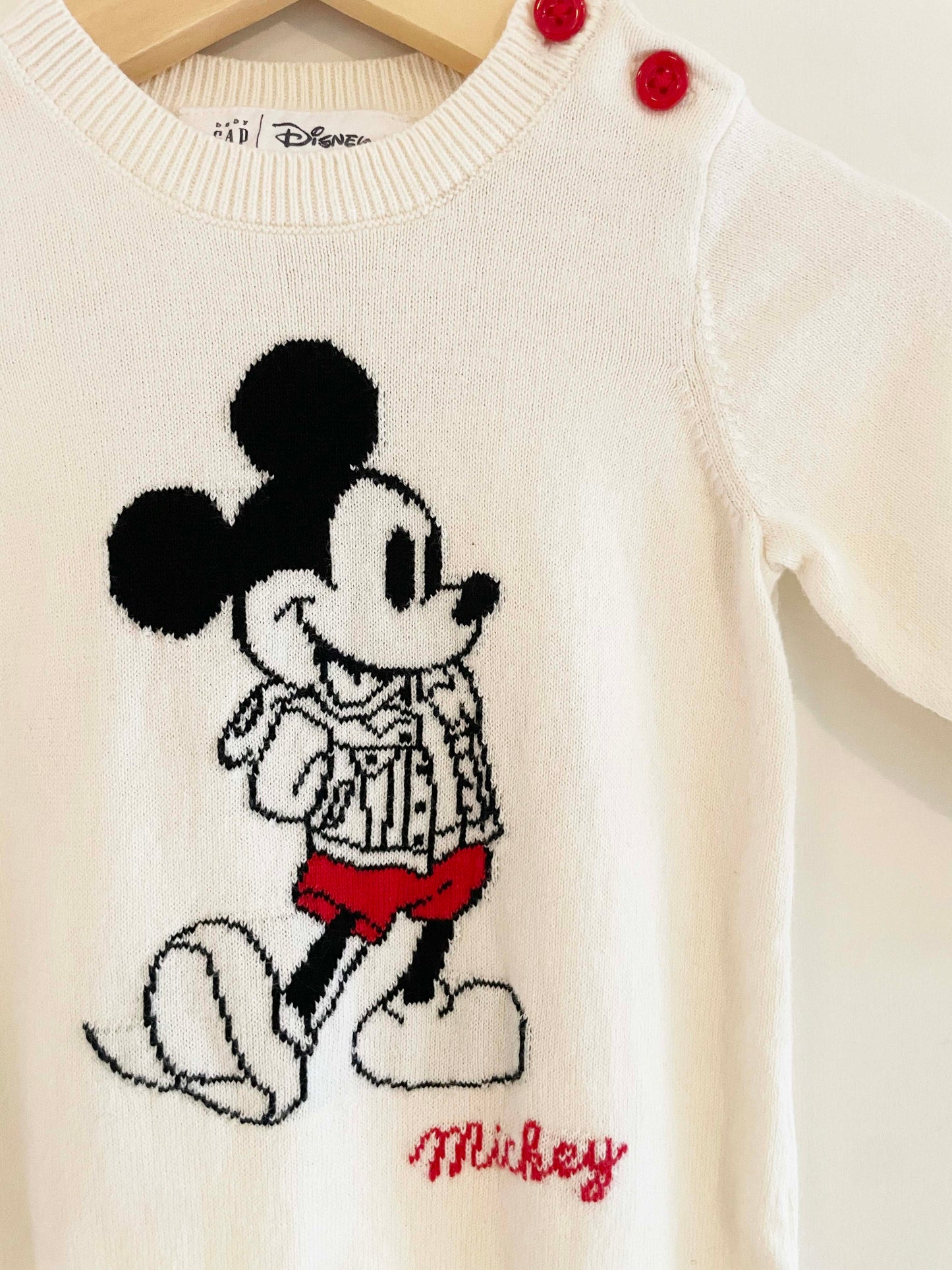 Gap × Disney Baby Sweater One-Piece / 3-6M