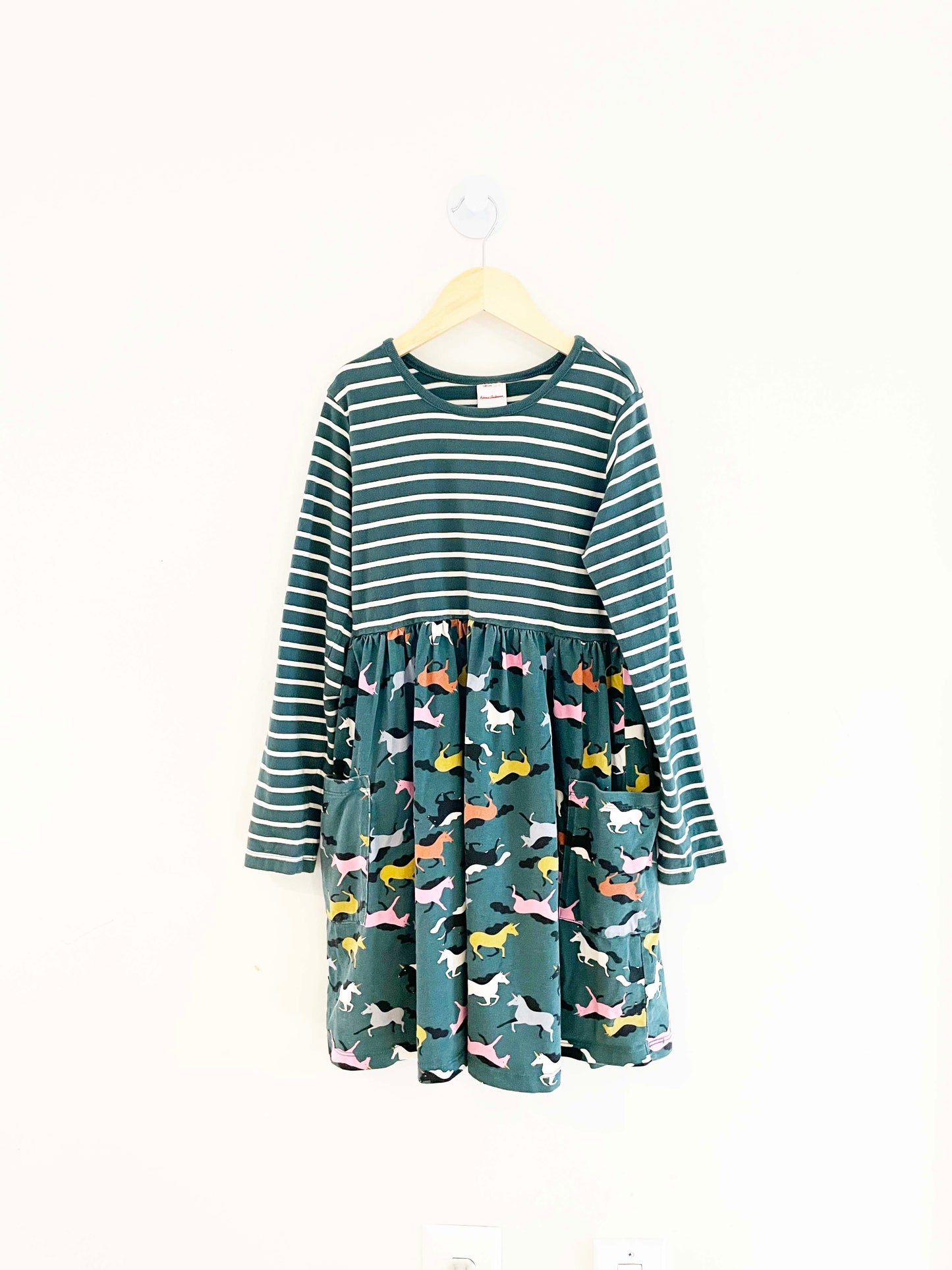 Hanna Andersson Unicorn Dress / 10Y