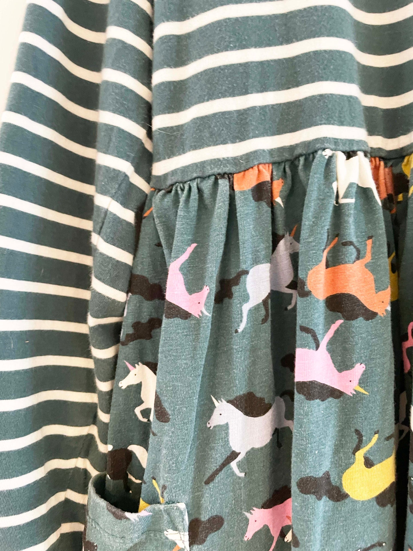 Hanna Andersson Unicorn Dress / 10Y