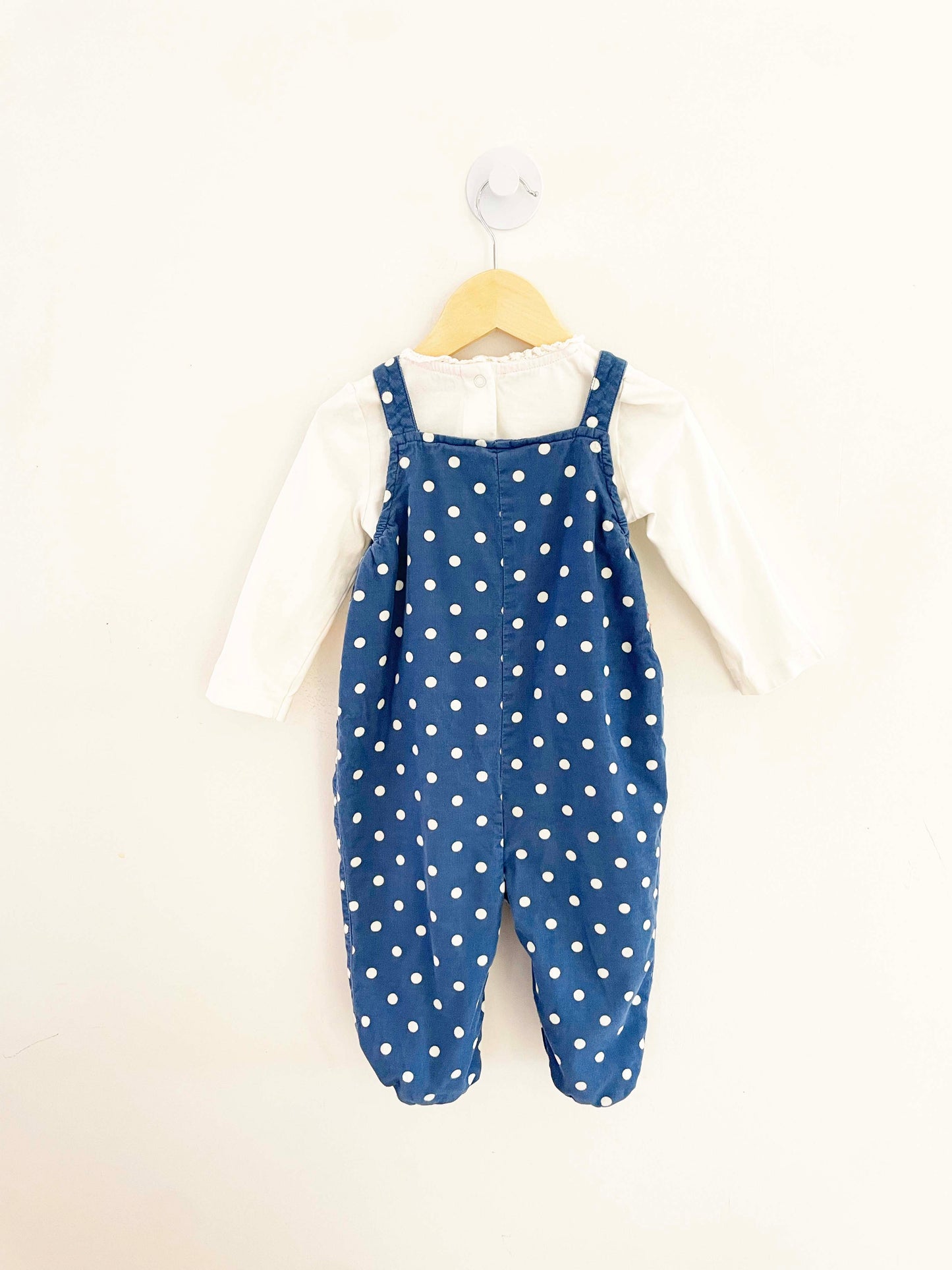 Baby Boden Polka Dot Rainbow 2-Piece Set / 12-18M