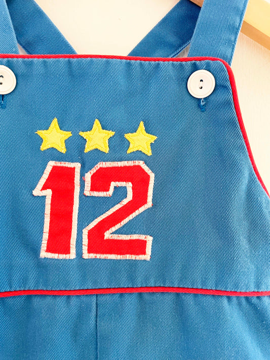 Assorted Brands Vintage Short Overall / 12M