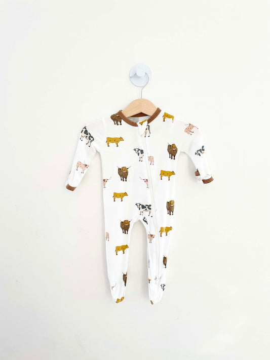 Kyte Baby Footed Onesie / 0-3M