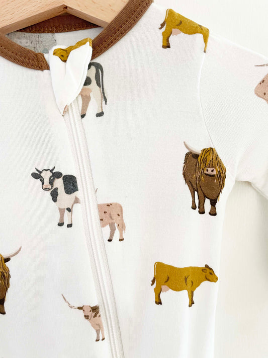 Kyte Baby Footed Onesie / 0-3M