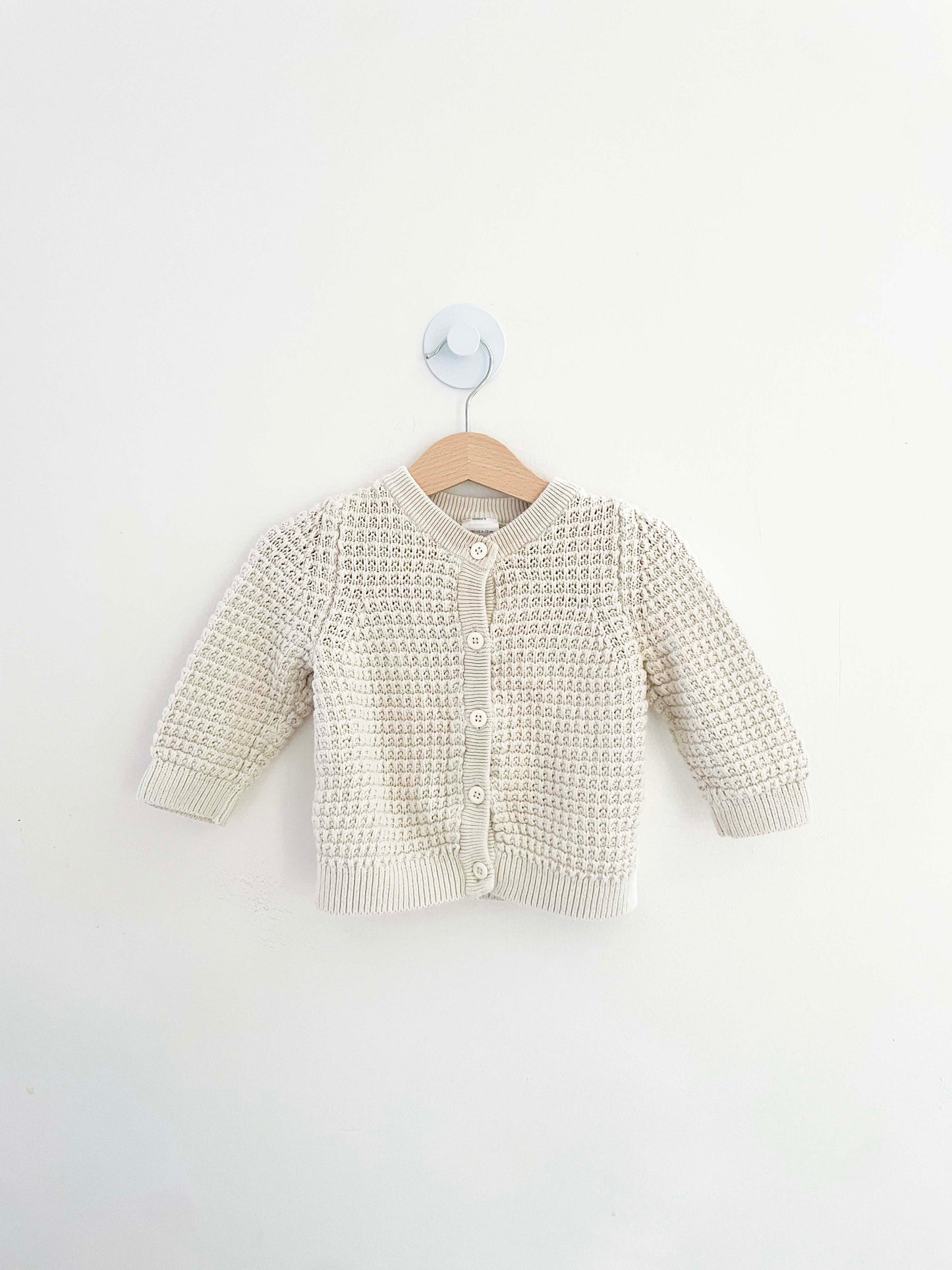 Hanna Andersson Knit Cardigan / 6-12M