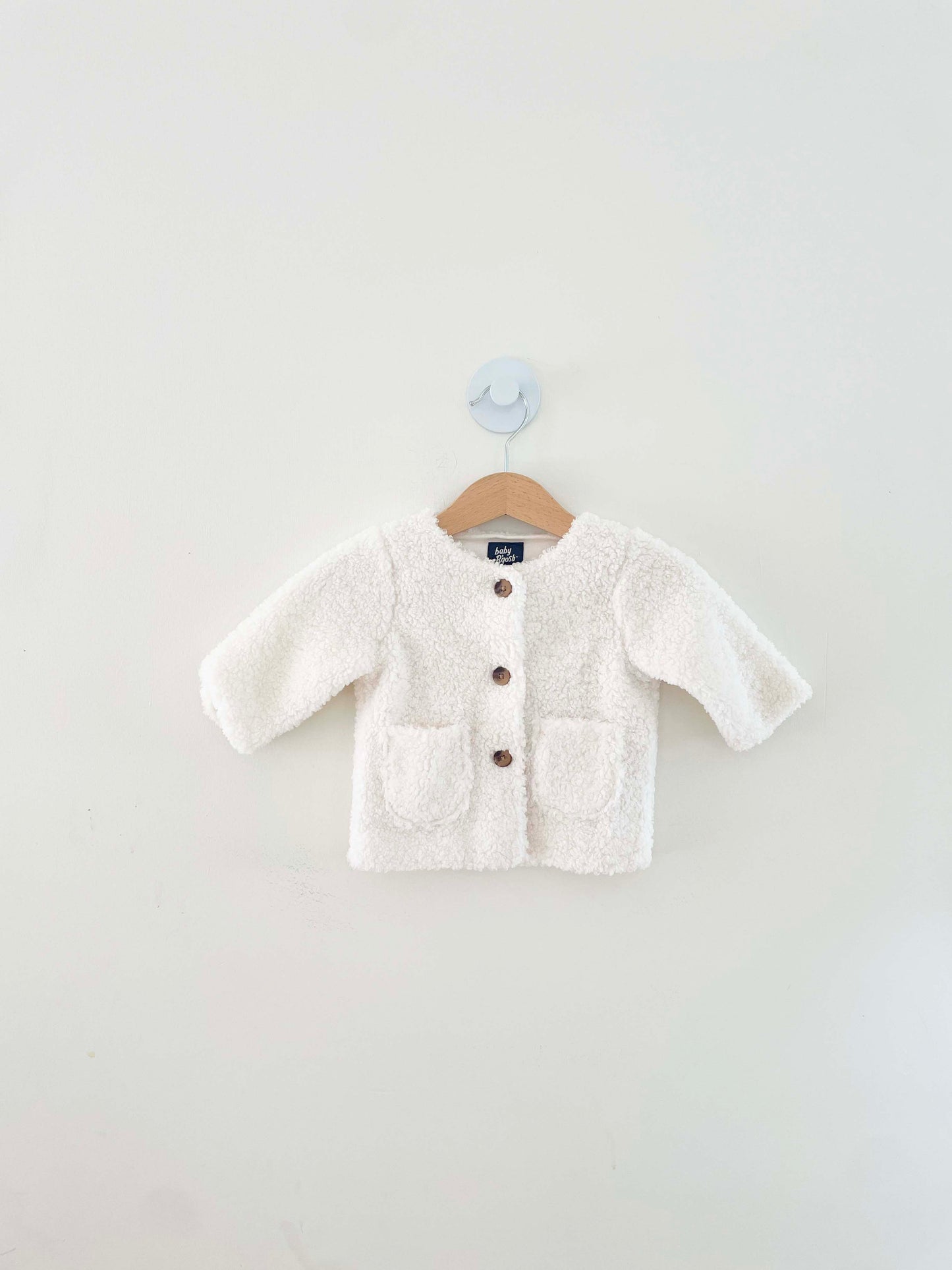Baby B'Gosh Sherpa Sweater Coat / 0-3M