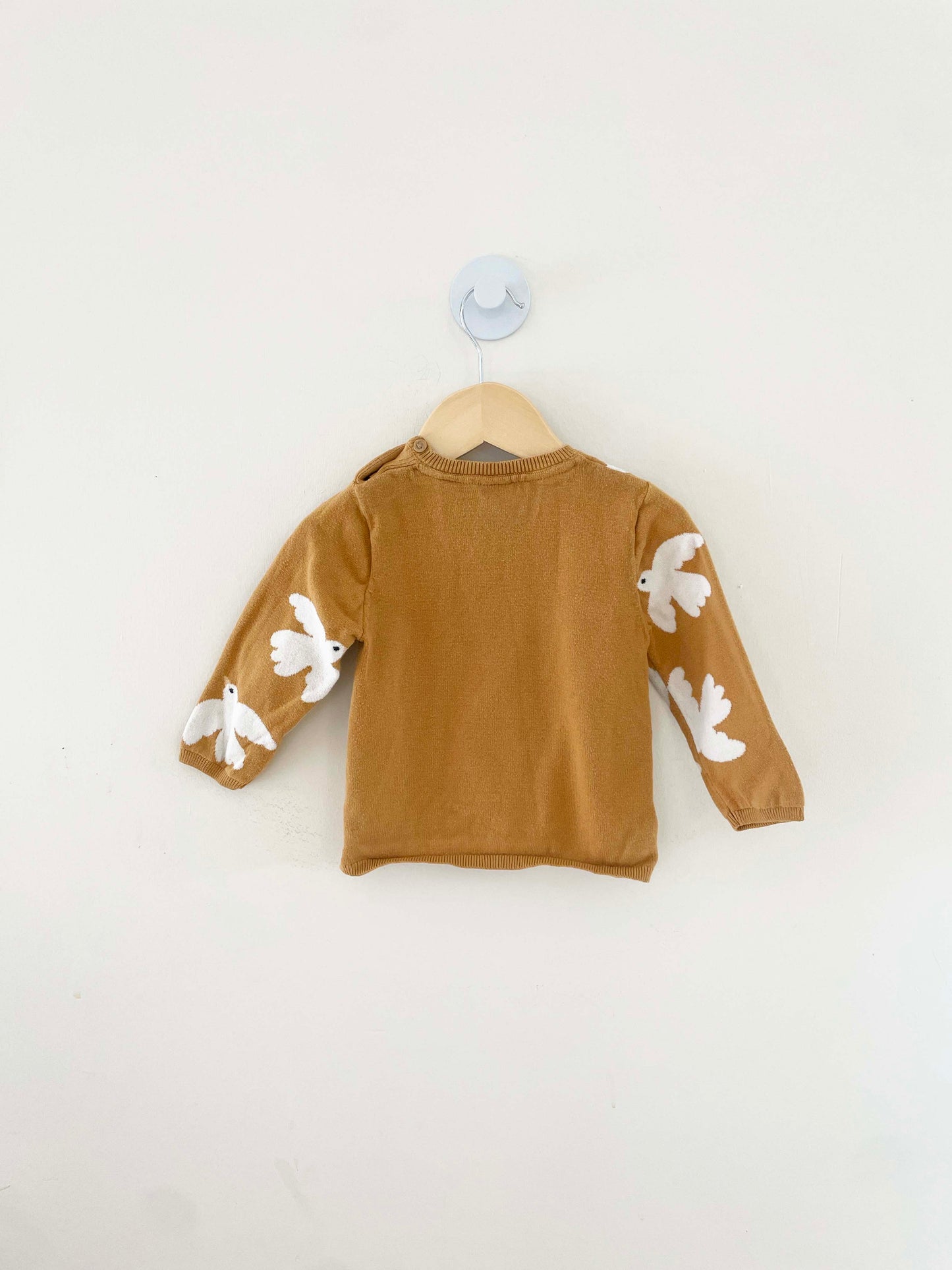 H&M Dove Sweater / 12M
