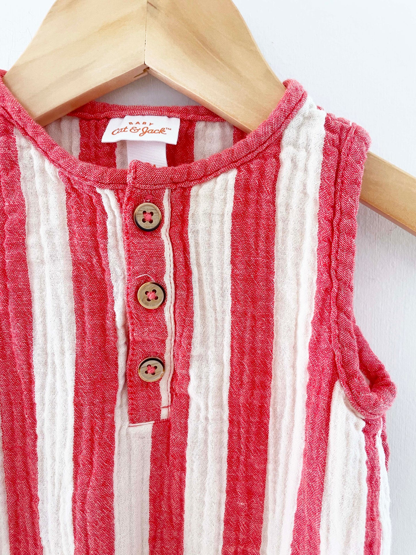 Cat & Jack Bubble Romper / 6-9M