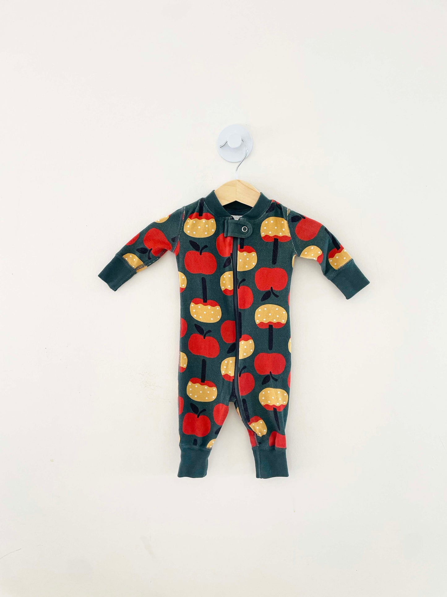 Hanna Andersson Zip Up Onesie / 0-3M