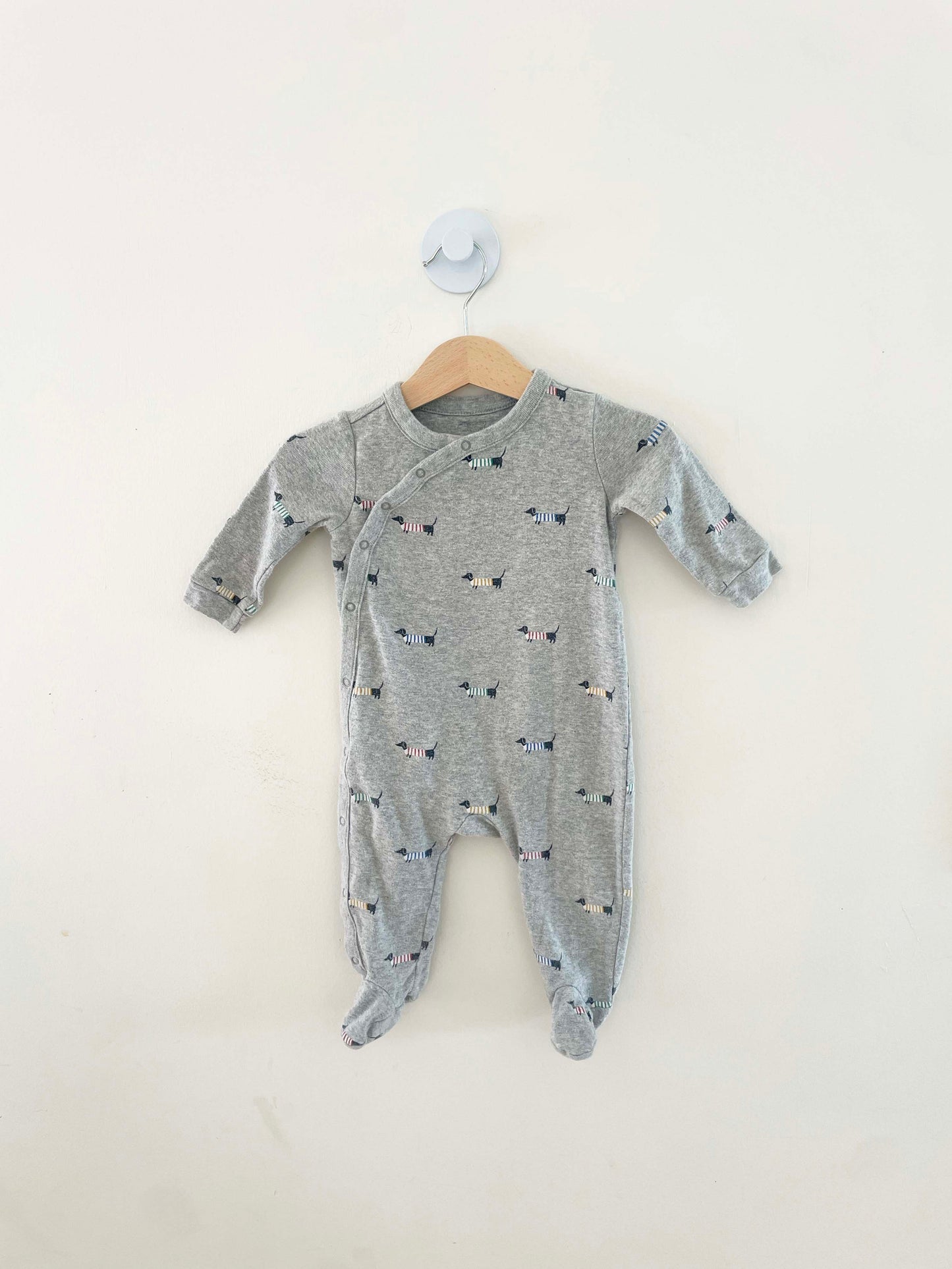 Baby Gap Footed Onesie / 3-6M