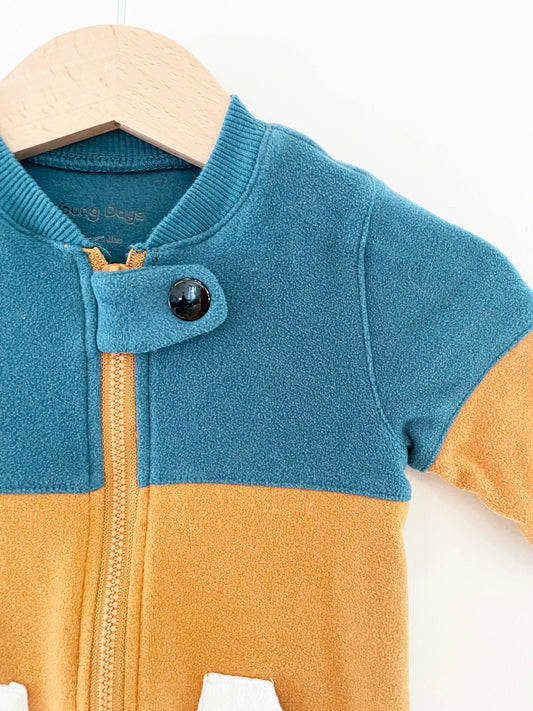Young Days Zip-Up Onesie / 3-6M