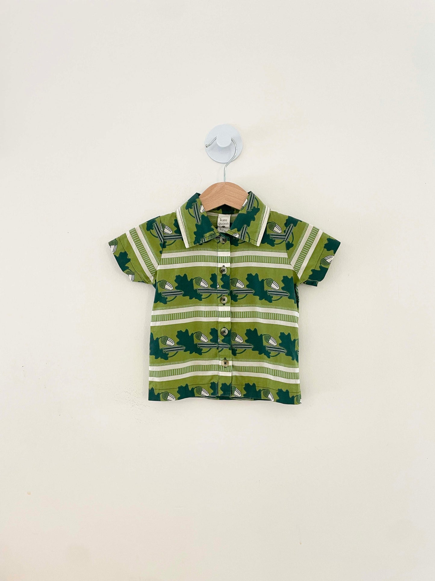 Kate Quinn Organics Button Down Shirt / 6-12M
