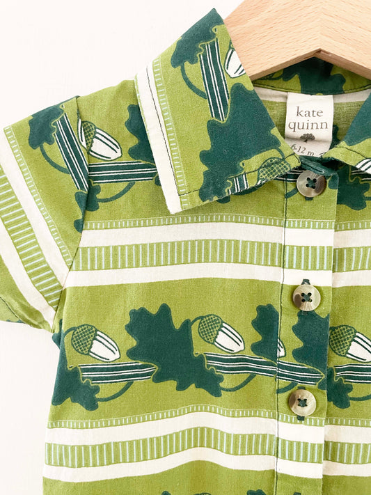 Kate Quinn Organics Button Down Shirt / 6-12M