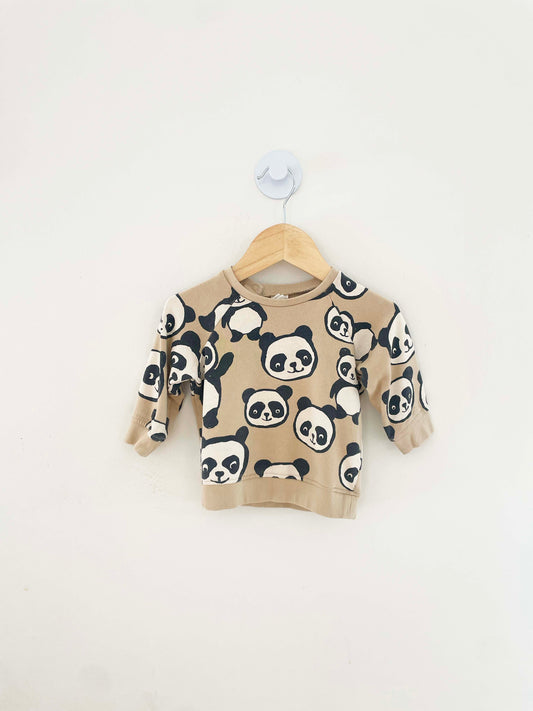 H&M Panda Sweatshirt / 9M
