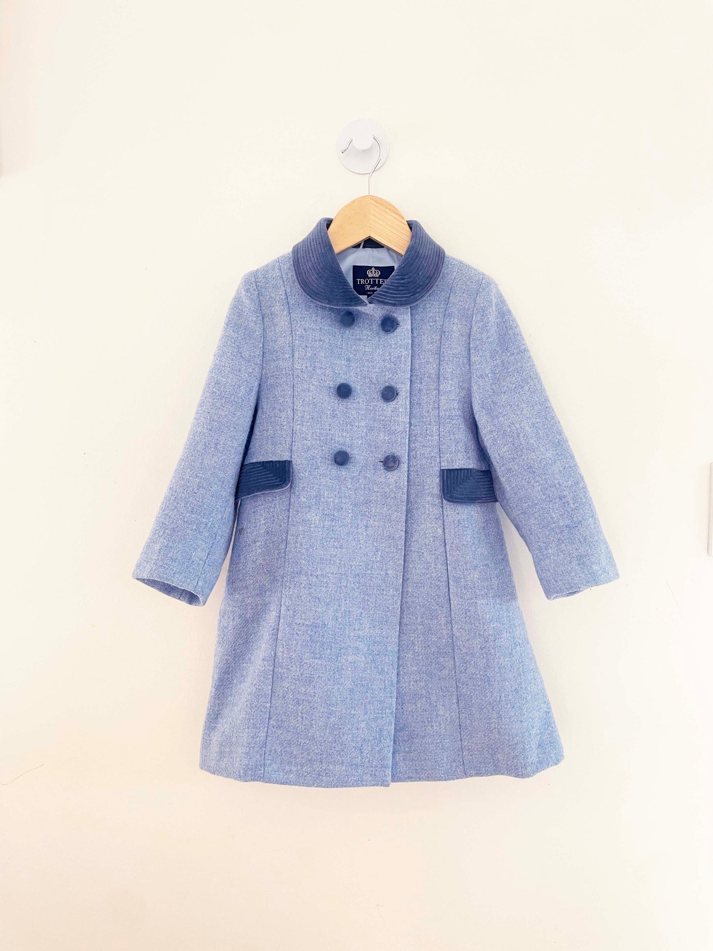 Trotters London Wool Coat / 3Y