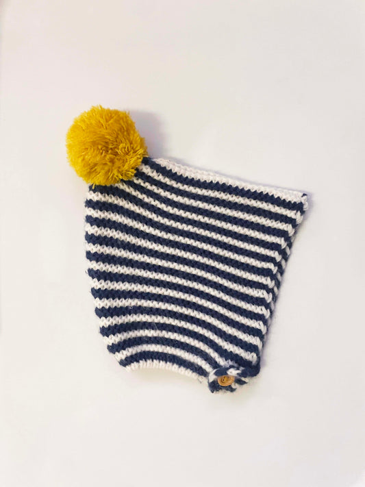 Baby Boden Knit Bonnet / 6-12M