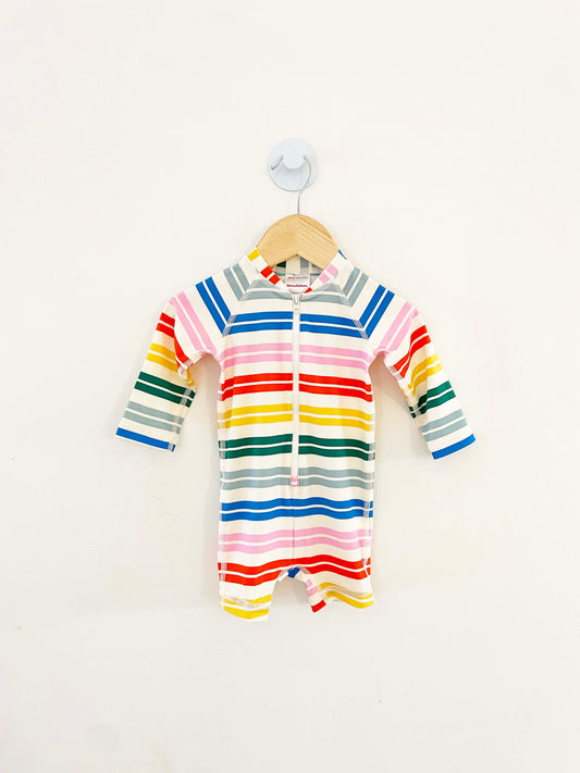 Hanna Andersson Zip Swimsuit / 3-6M