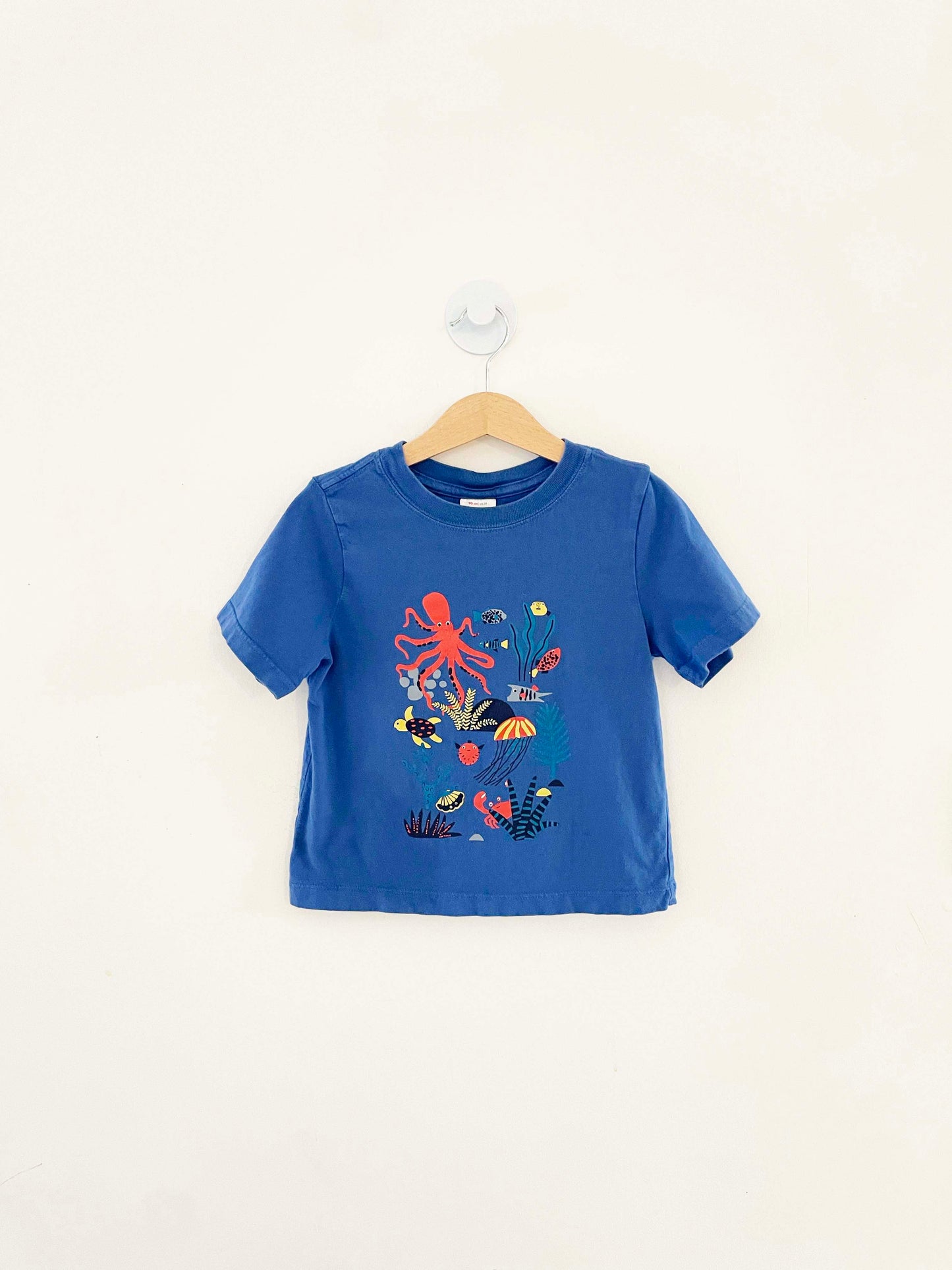 Hanna Andersson Sea Life T-Shirt / 3Y