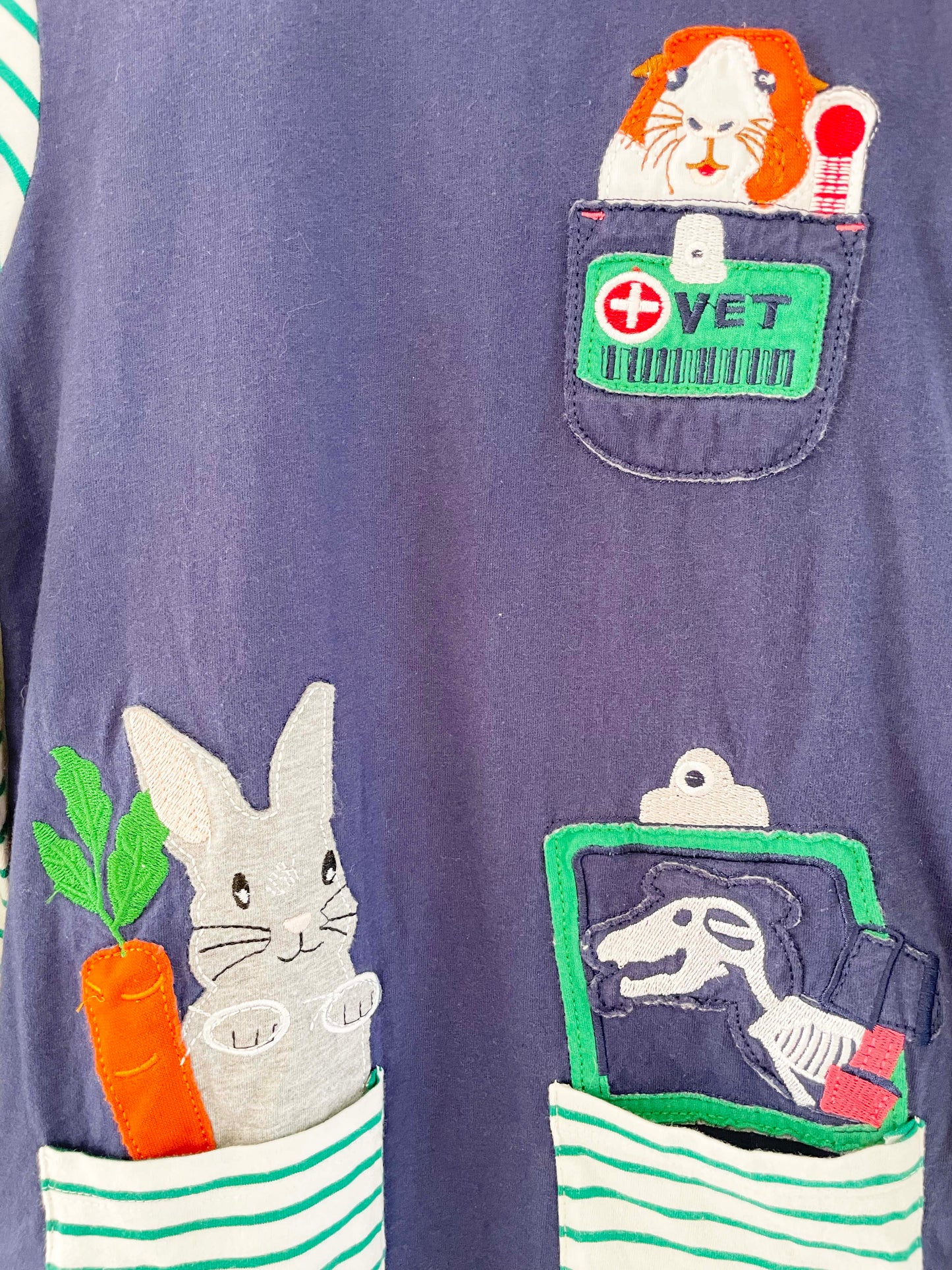 Assorted Brands Veterinarian Dress / 5-6Y