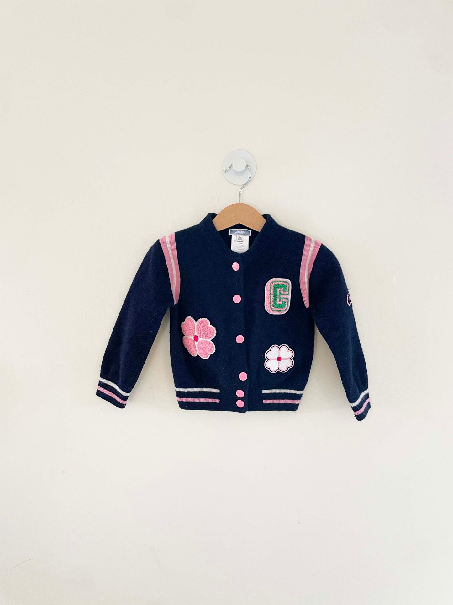 Jacadi Paris Varsity Cardigan / 3Y