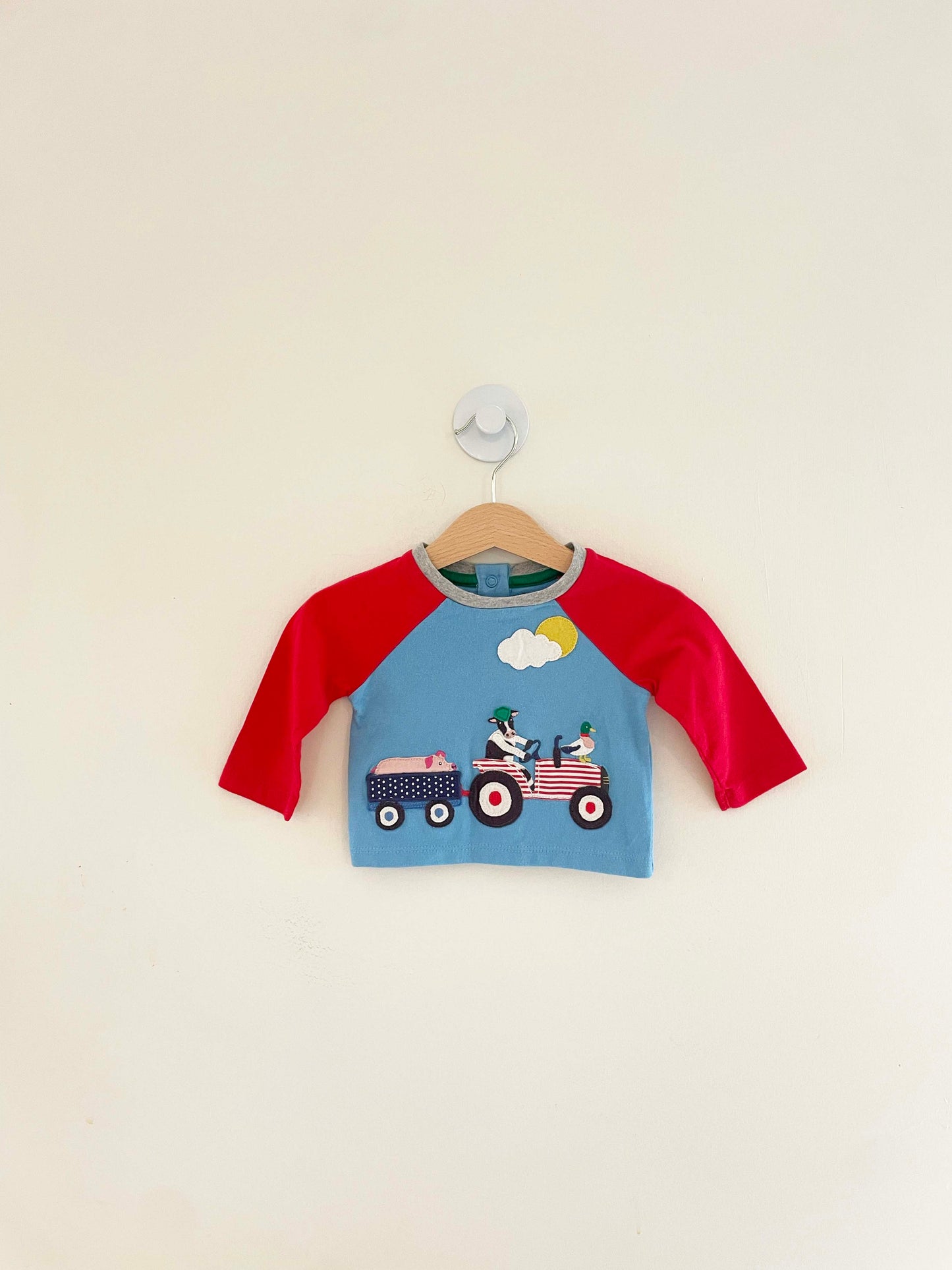 Baby Boden Tractor Top / 0-3M