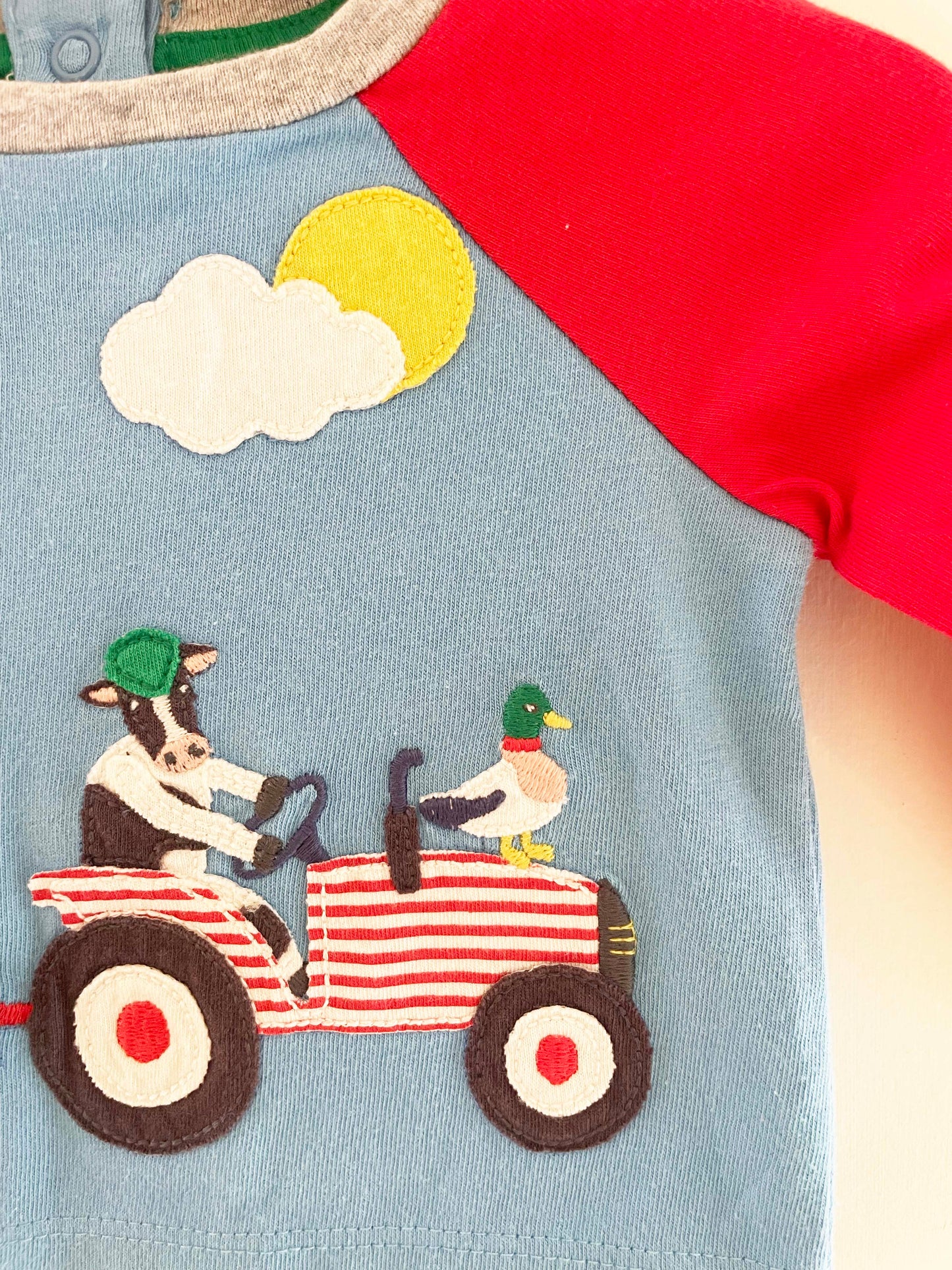 Baby Boden Tractor Top / 0-3M