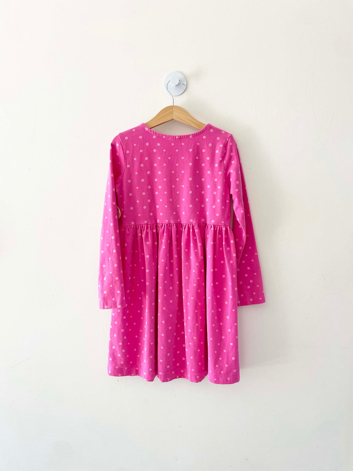 Hanna Andersson Pink Polka Dot Dress / 8Y