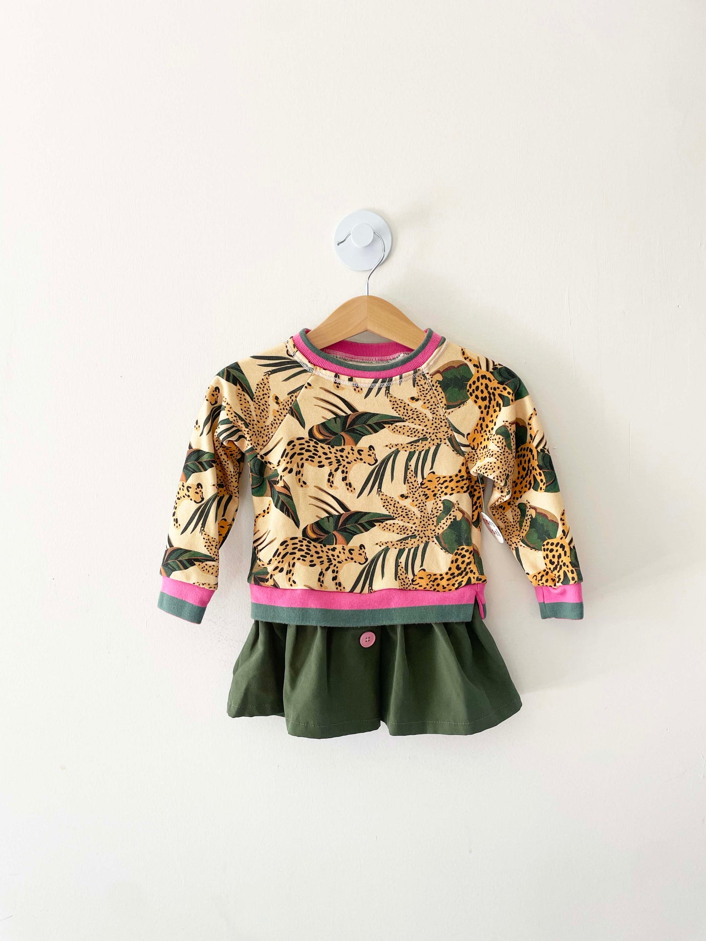Miki Miette Leopard Dress / 12M