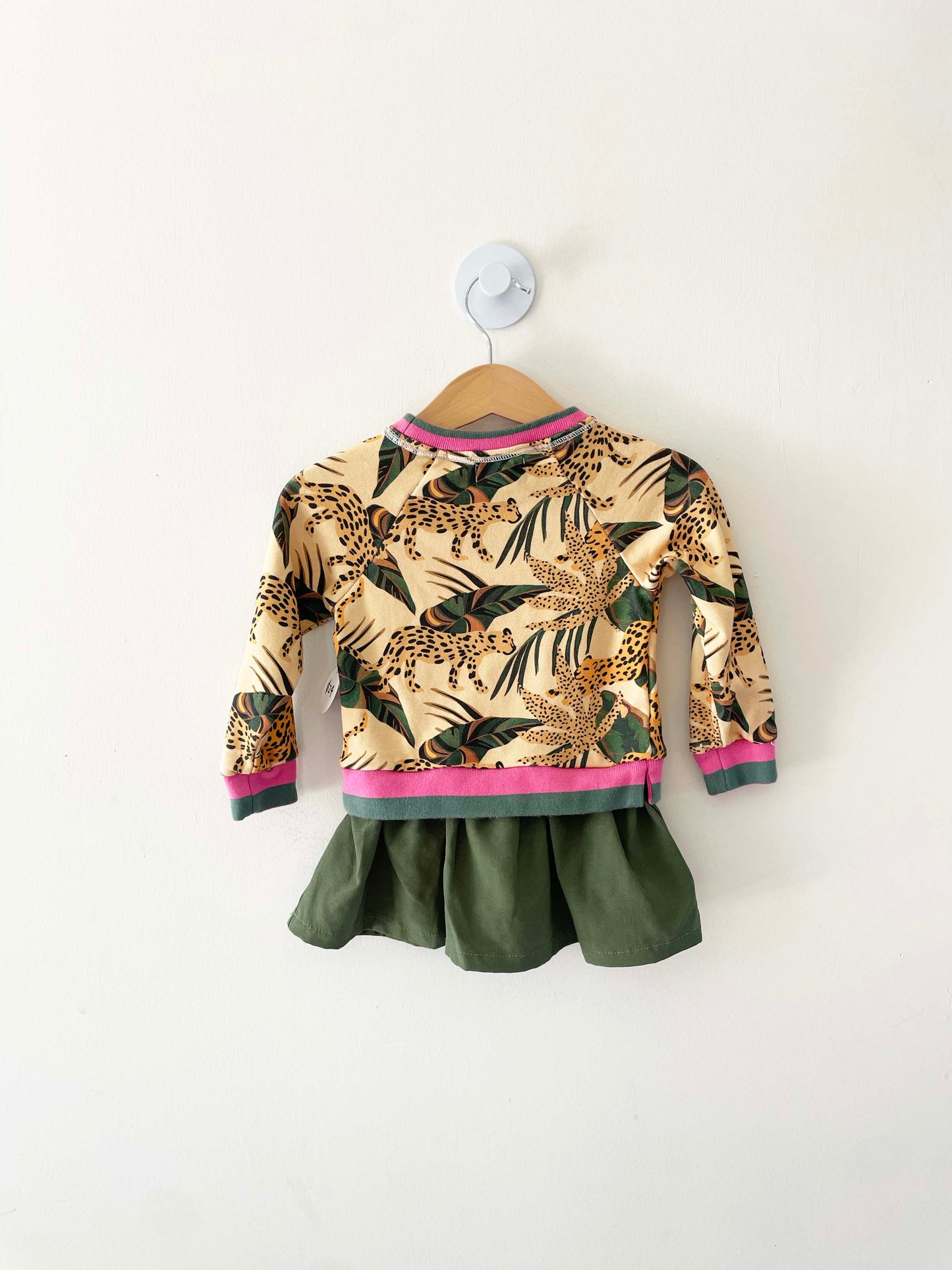 Miki Miette Leopard Dress / 12M